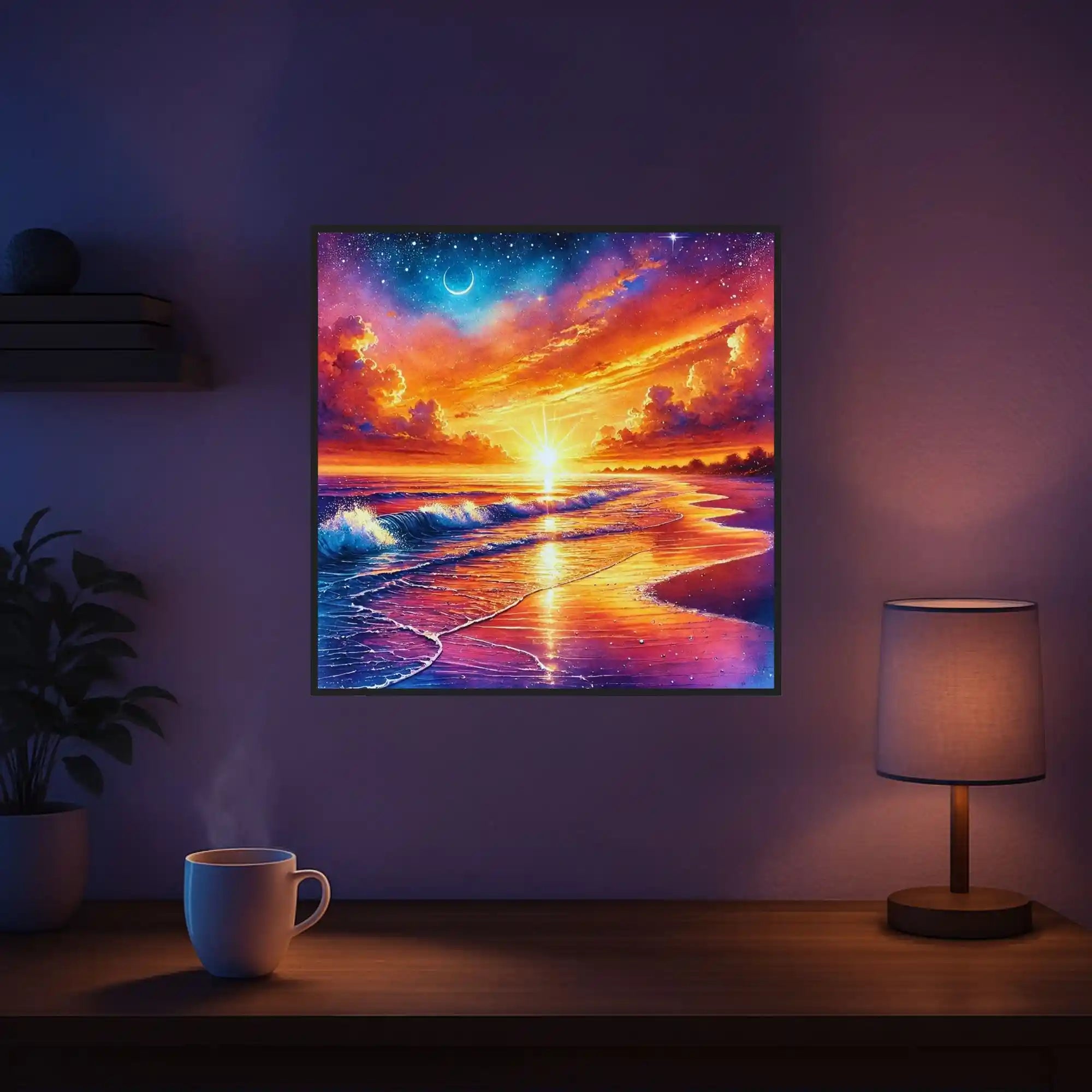 Diamond Painting - Zwischen Sonne und Sterne "Limited Edition"