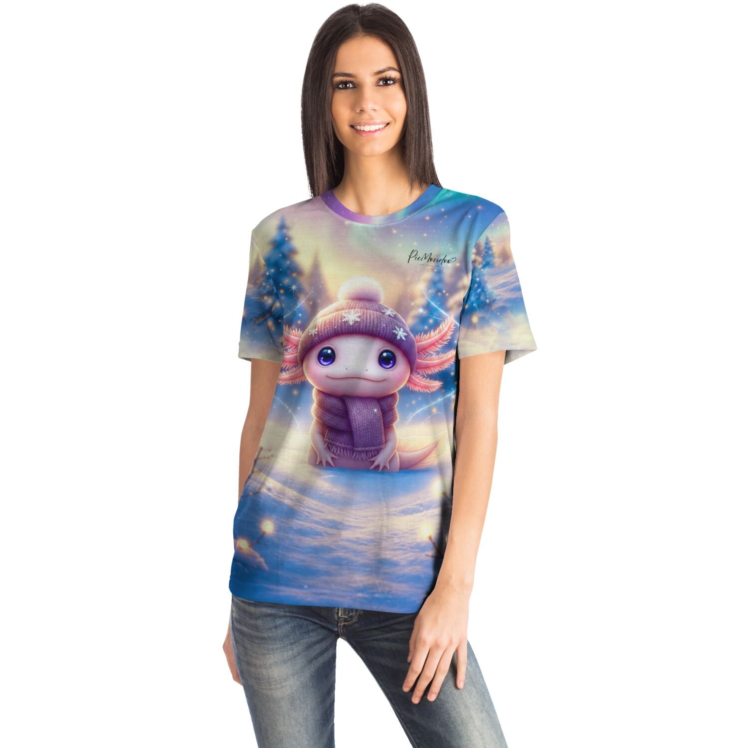 Dreamer T-Shirt - Axolotl im Urlaub