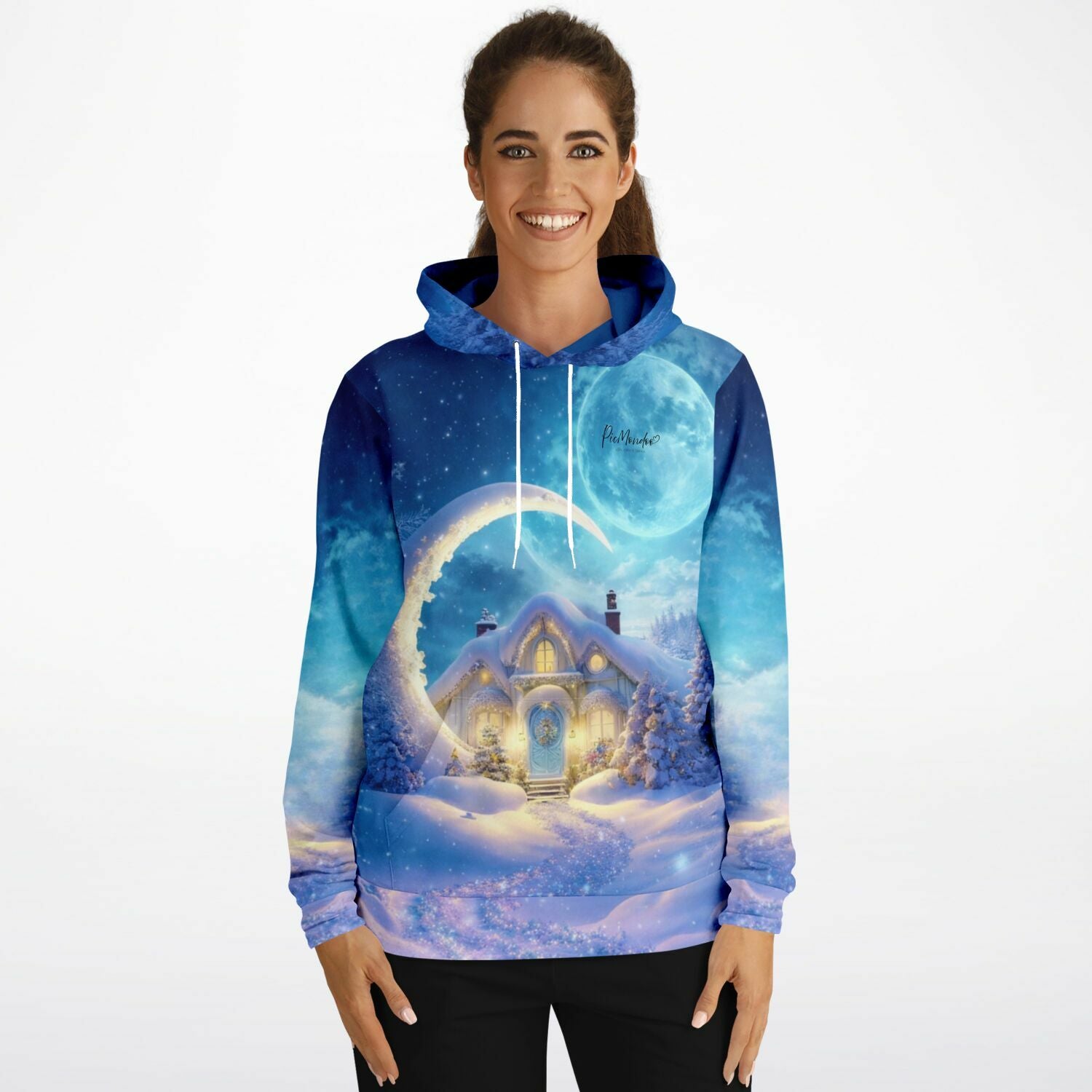 Dreamer Hoodie - Moon and Snow