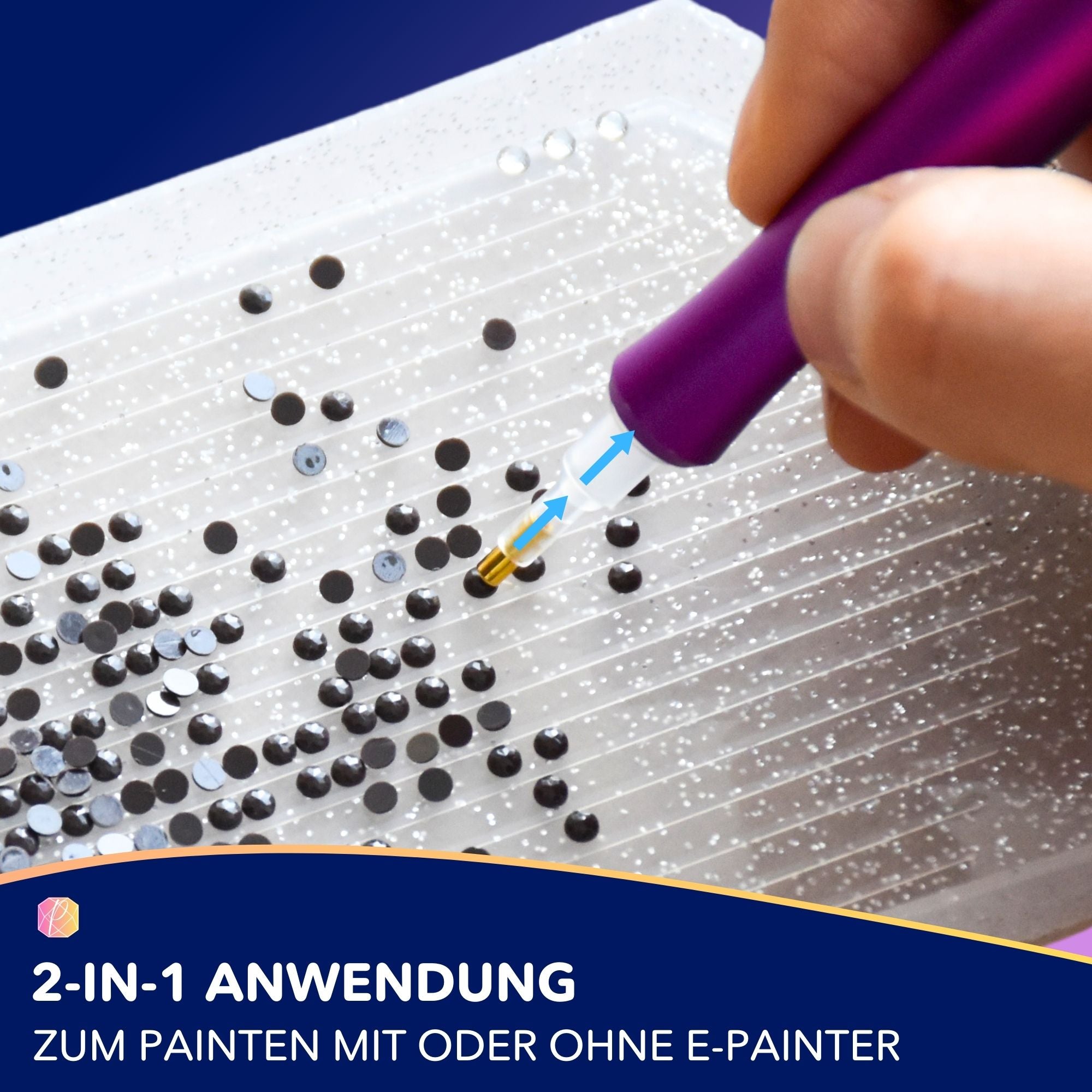 E-Painter Stift "Aluminium"