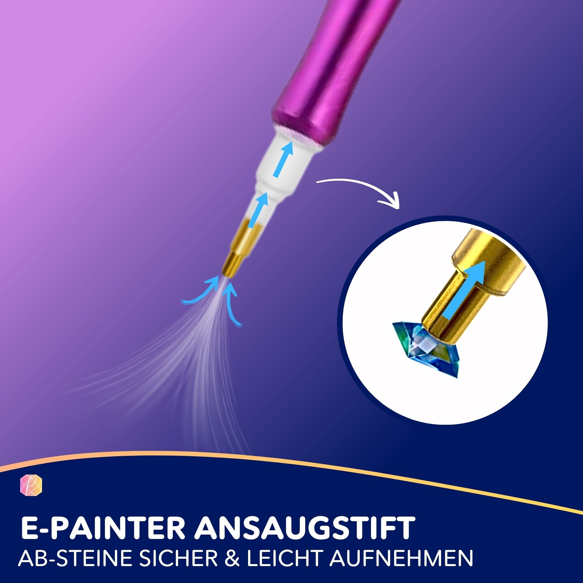 E-Painter Stift "Aluminium"