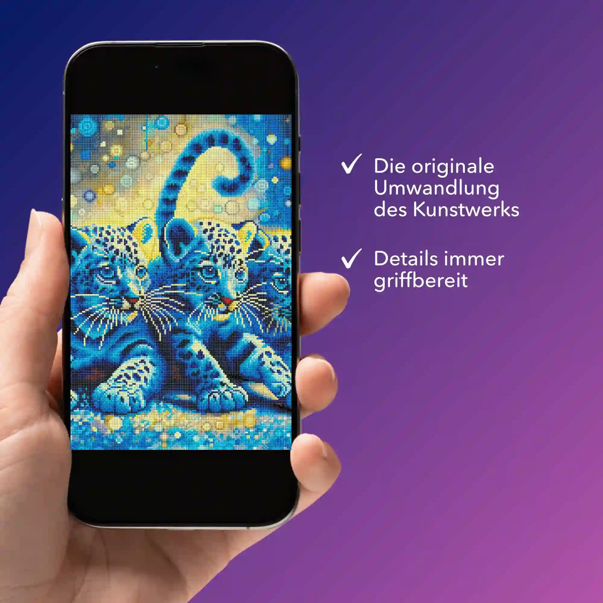 Digitale Bildmappe - Leopardenbabys