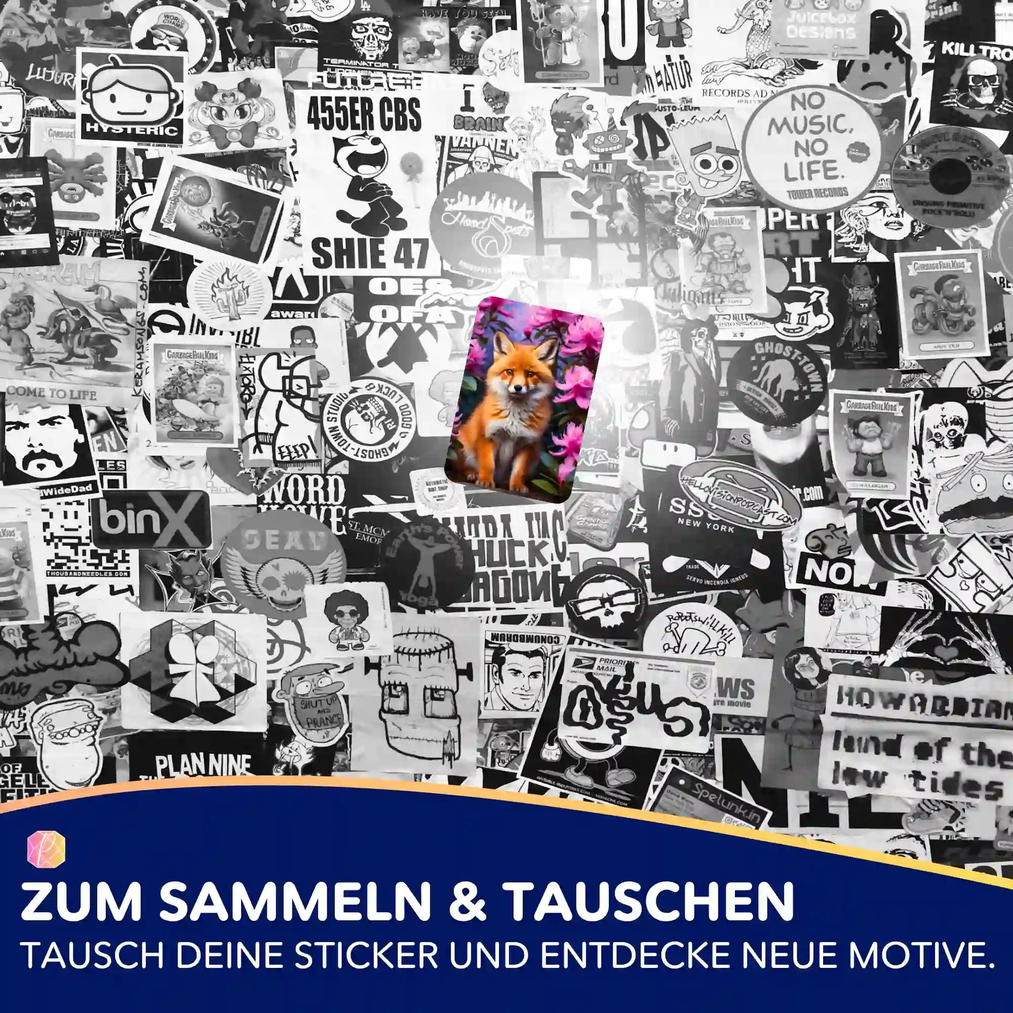 Aufkleber 5er-Set - Aurora "Limited Edition"