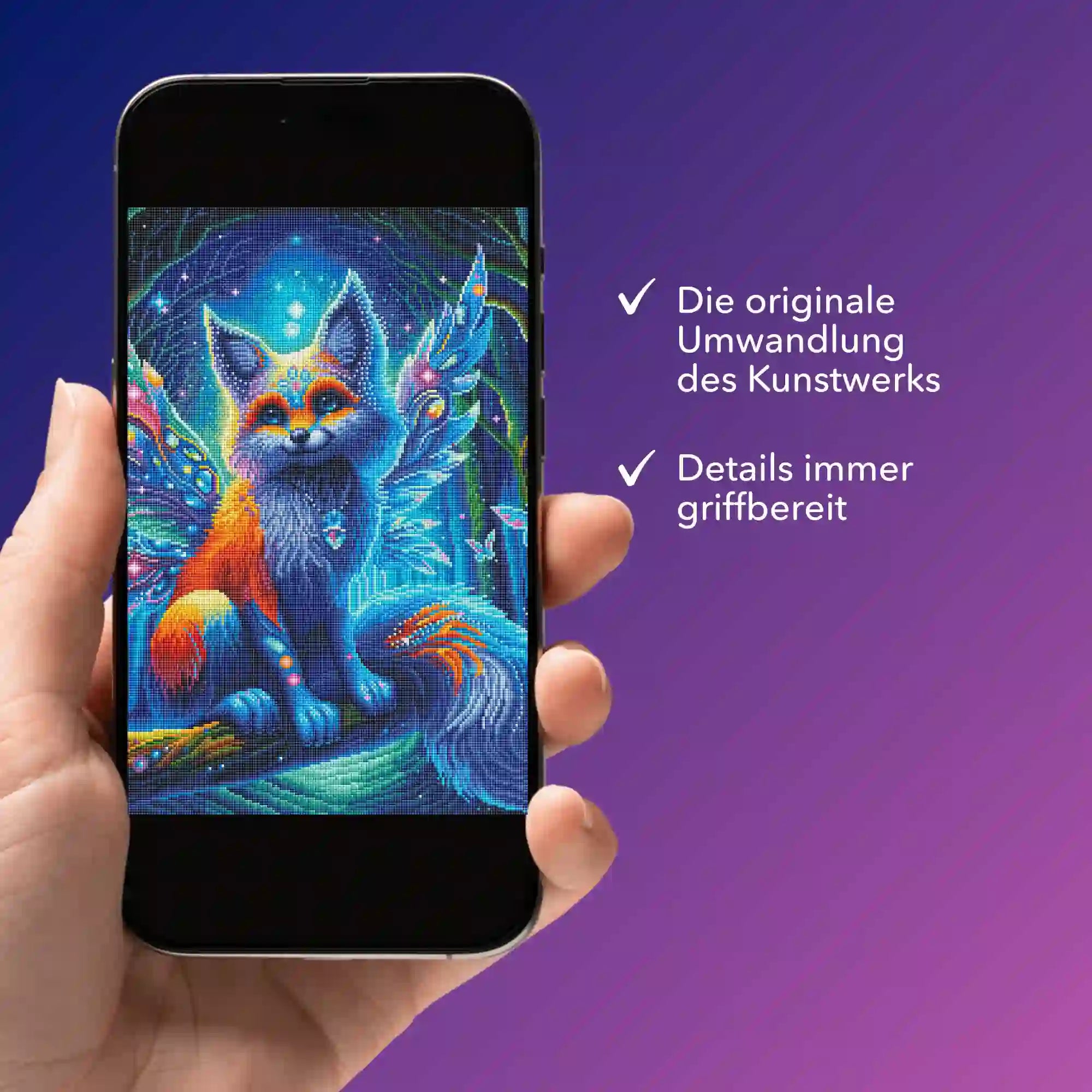 Digitale Bildmappe - Fairy Fox of Magic