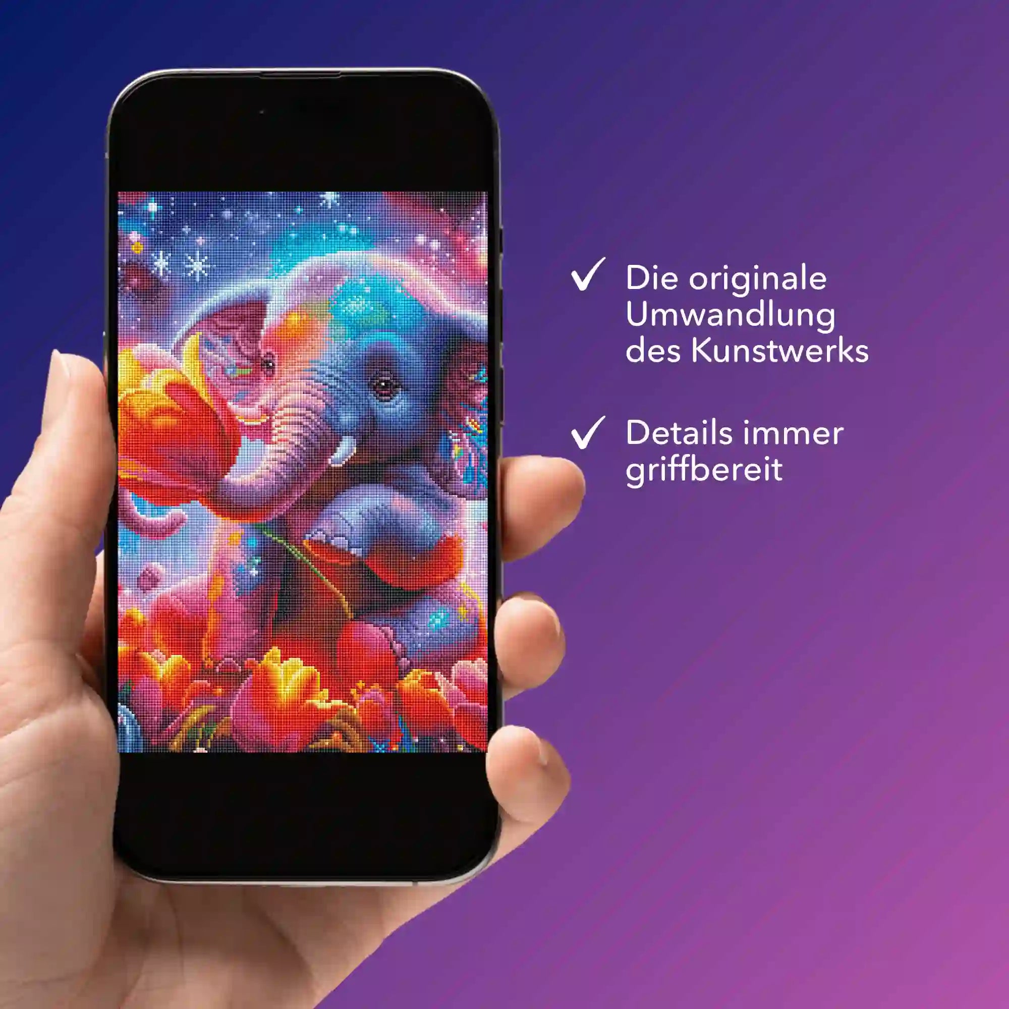 Digitale Bildmappe - Elefantenmädchen