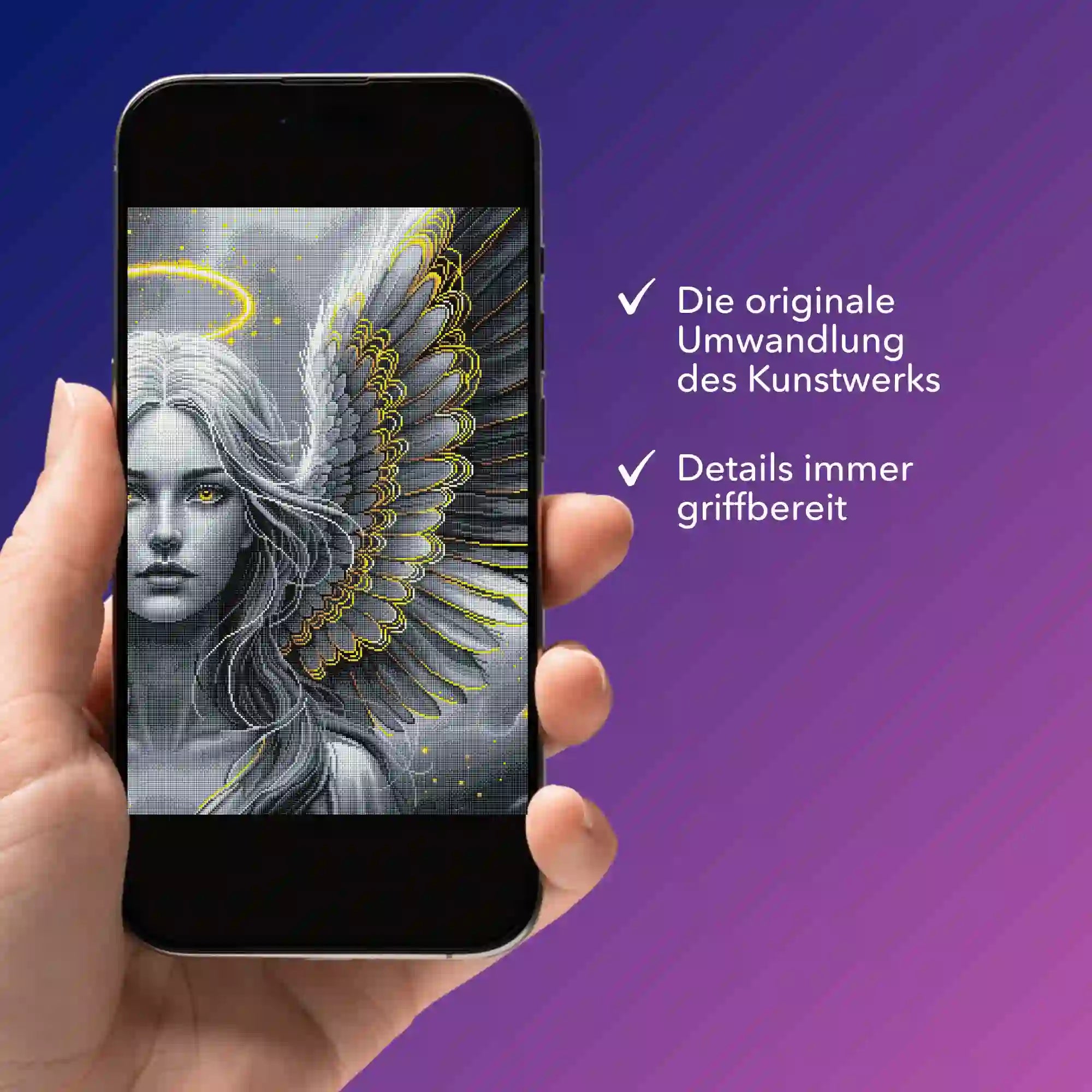 Digitale Bildmappe - Golden Angel