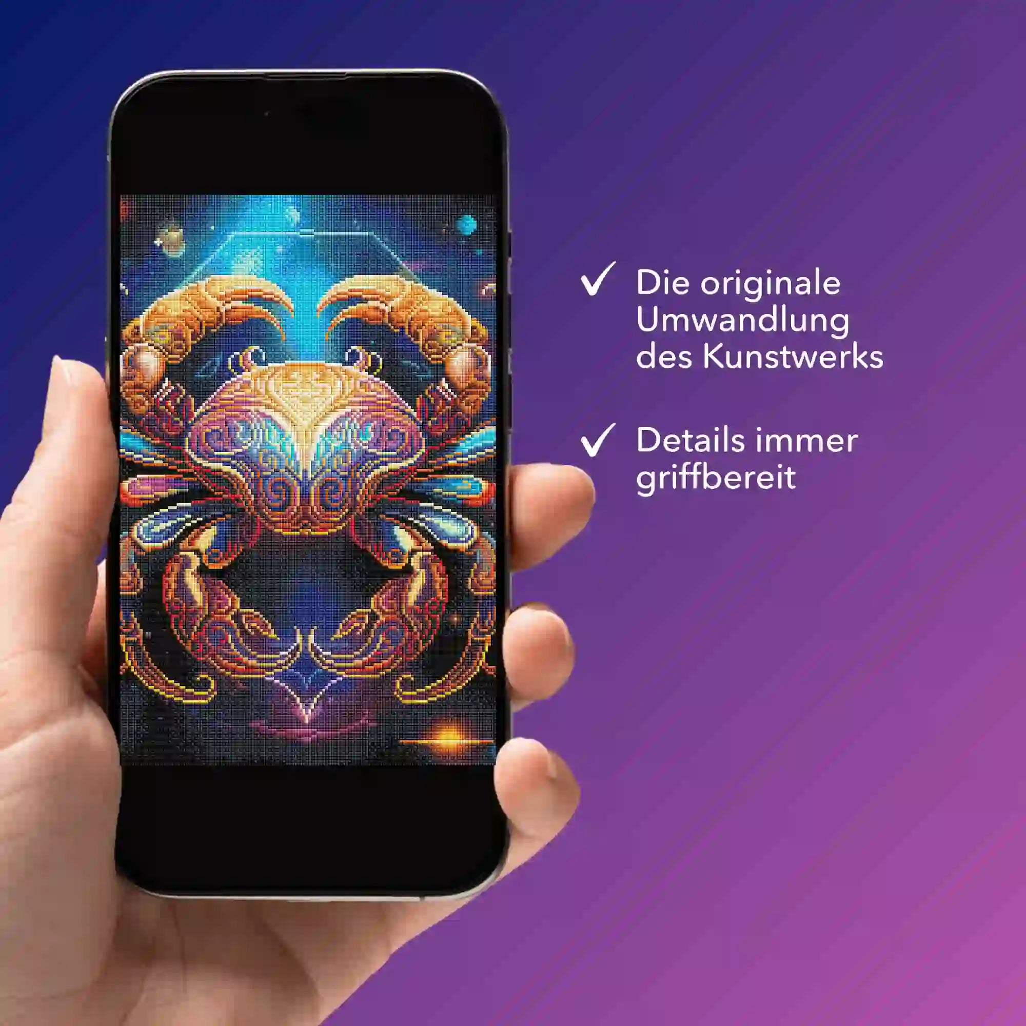 Digitale Bildmappe - Sternzeichen Krebs "Limited Edition"