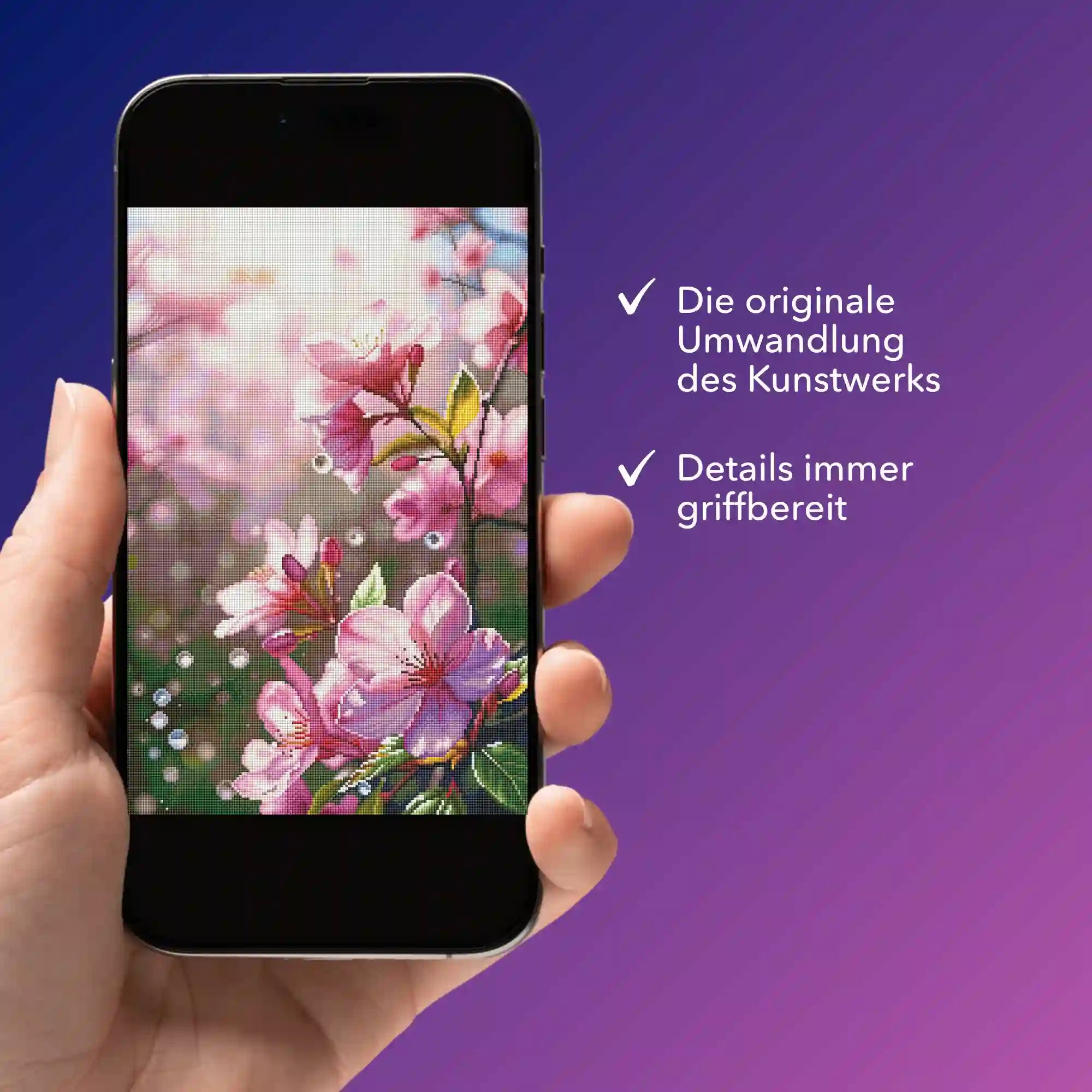 Digitale Bildmappe - Zarte Kirschblüten