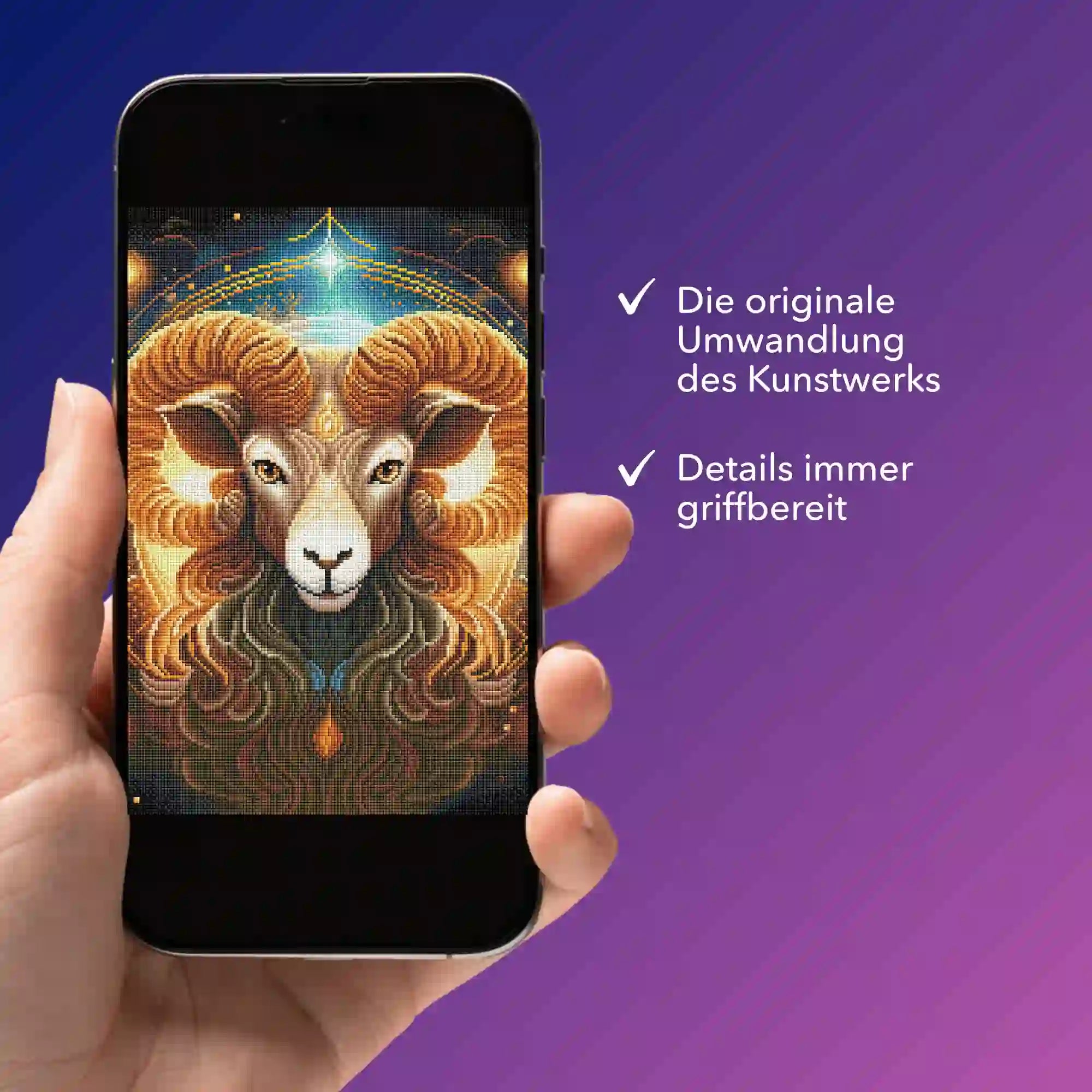 Digitale Bildmappe - Sternzeichen Widder "Limited Edition"