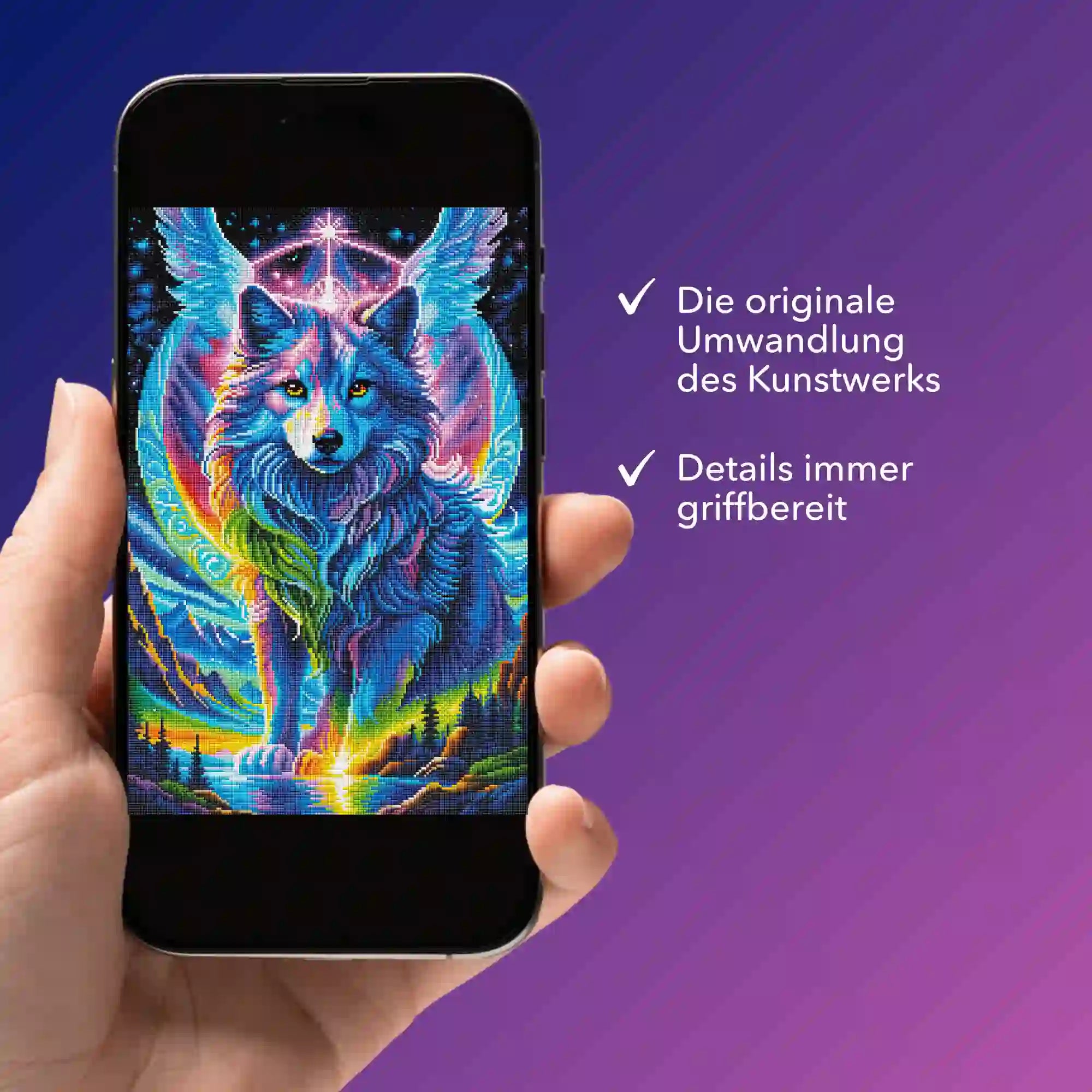 Digitale Bildmappe - Geflügelter Wächter