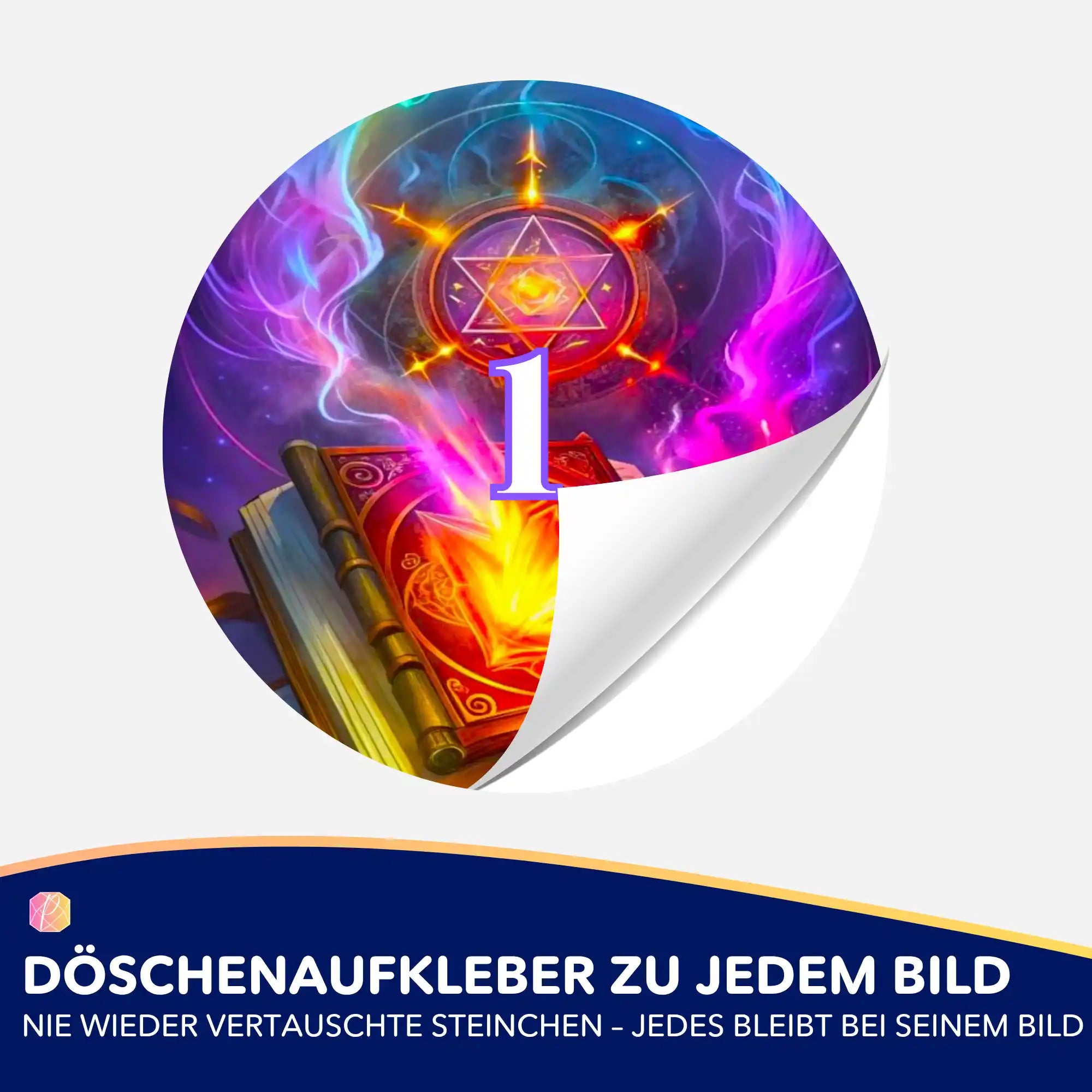 Döschenaufkleber - Hexenkünste