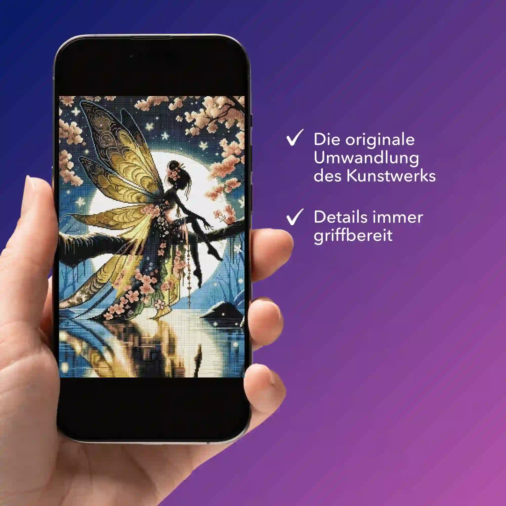 Digitale Bildmappe - Mondscheinfee