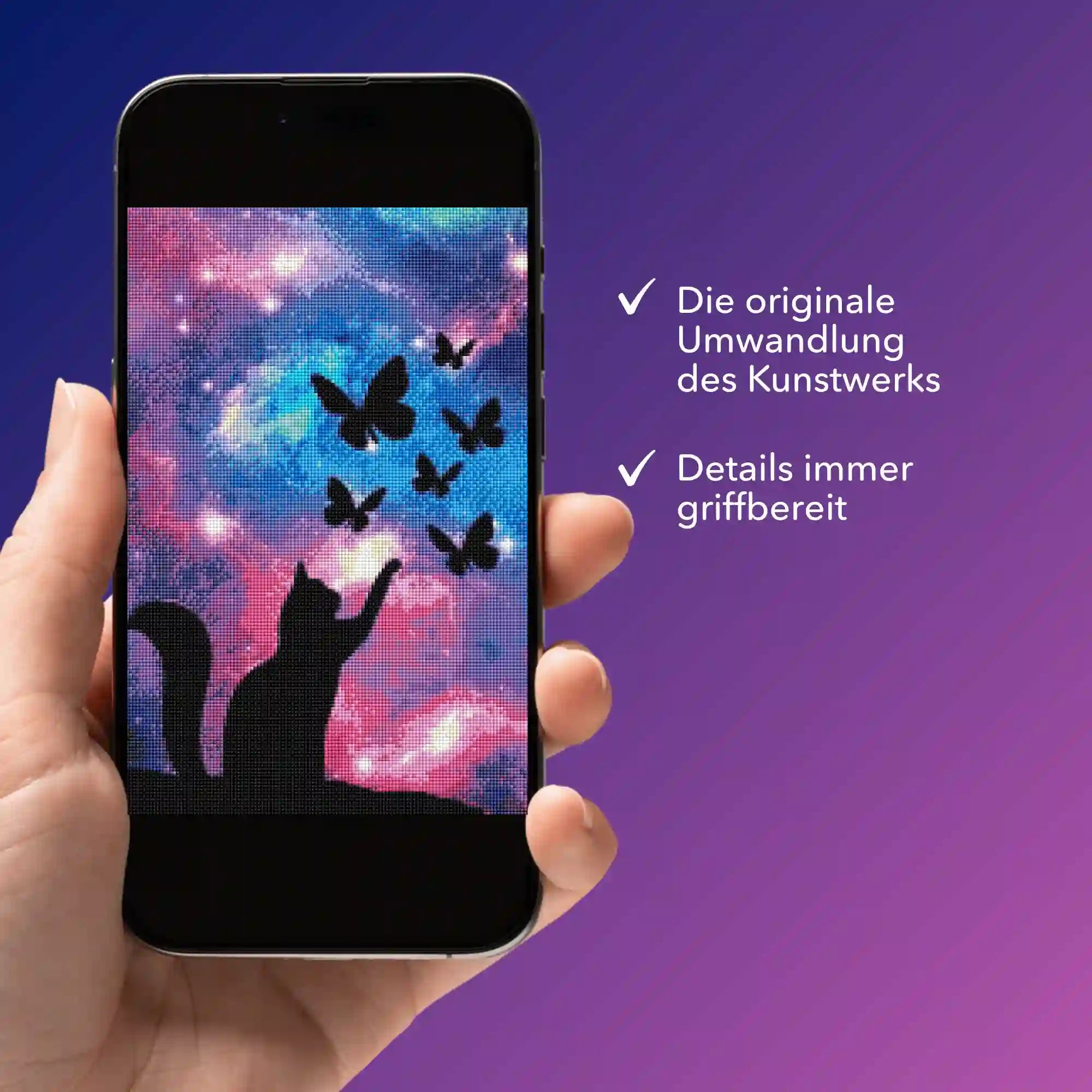 Digitale Bildmappe - Touch the butterflies