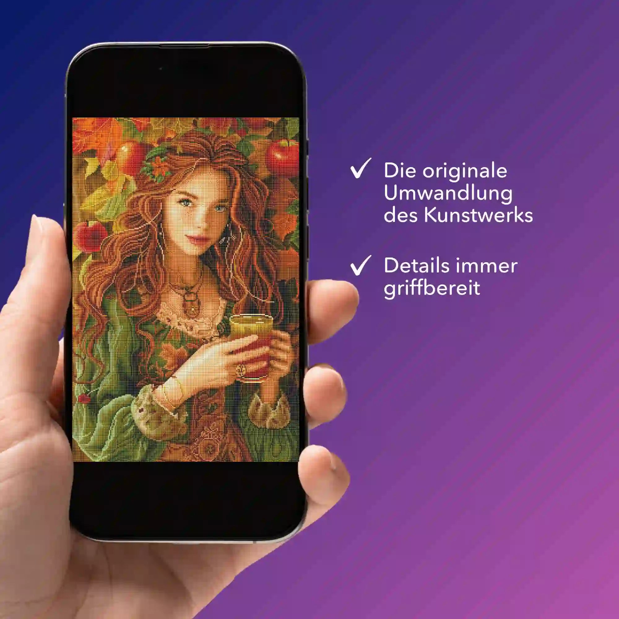 Digitale Bildmappe - Susen Pfifferling - Apfelmädchen Ruby