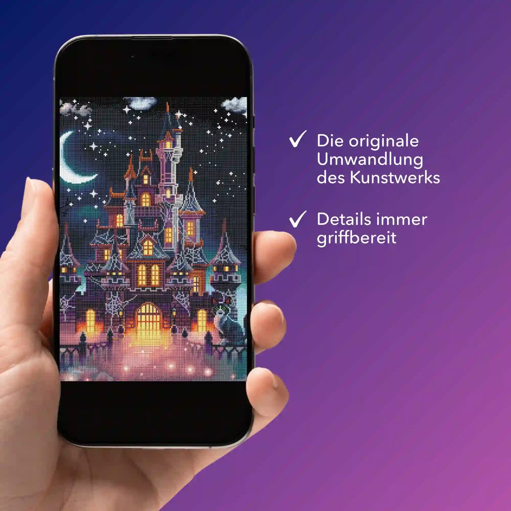 Digitale Bildmappe - Nachtschloss