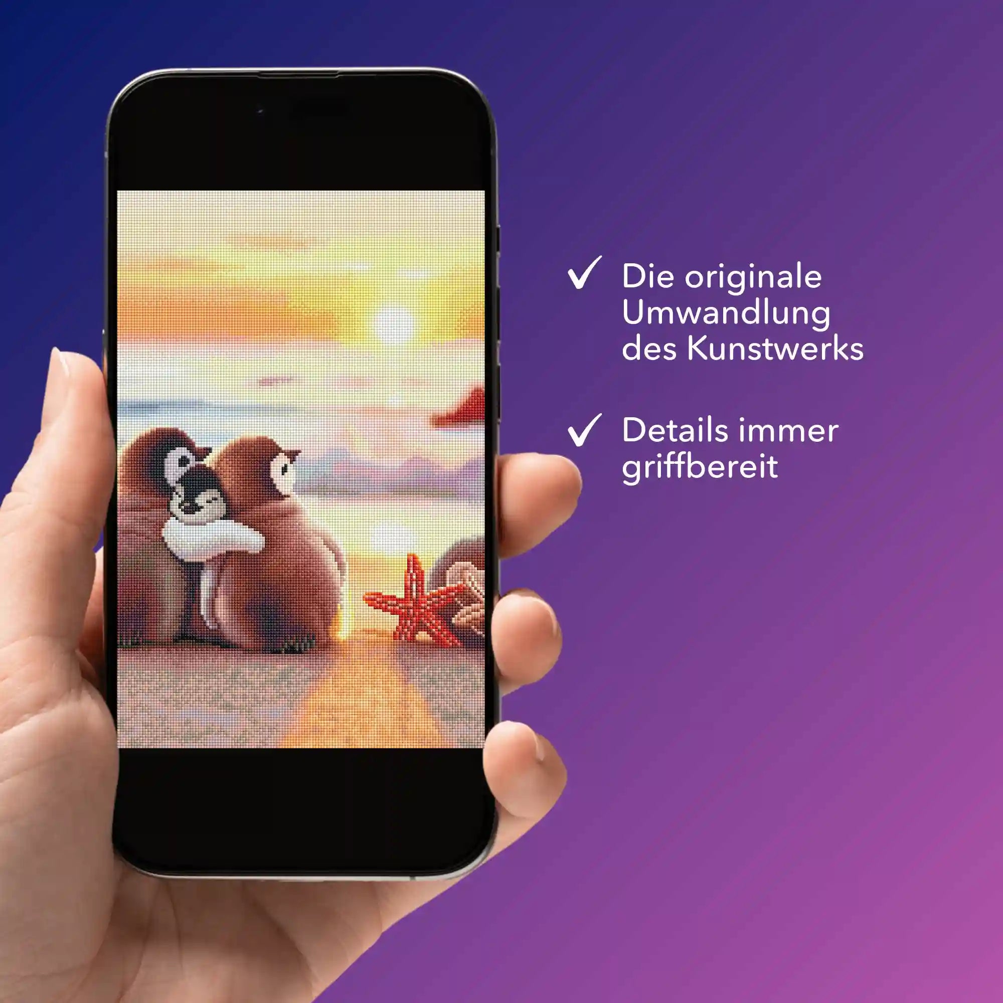 Digitale Bildmappe - Happy Family am Strand