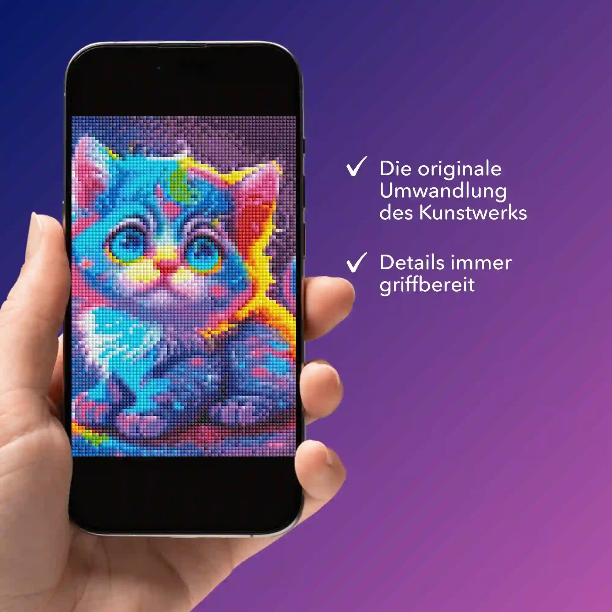 Digitale Bildmappe - Rainbow Kitty