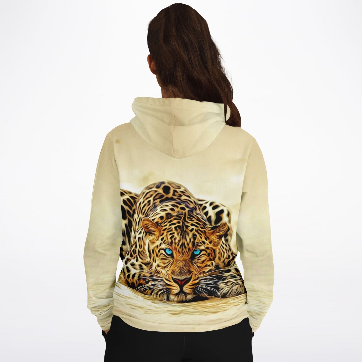 Dreamer Hoodie - Leopard Blue Eyes MINI