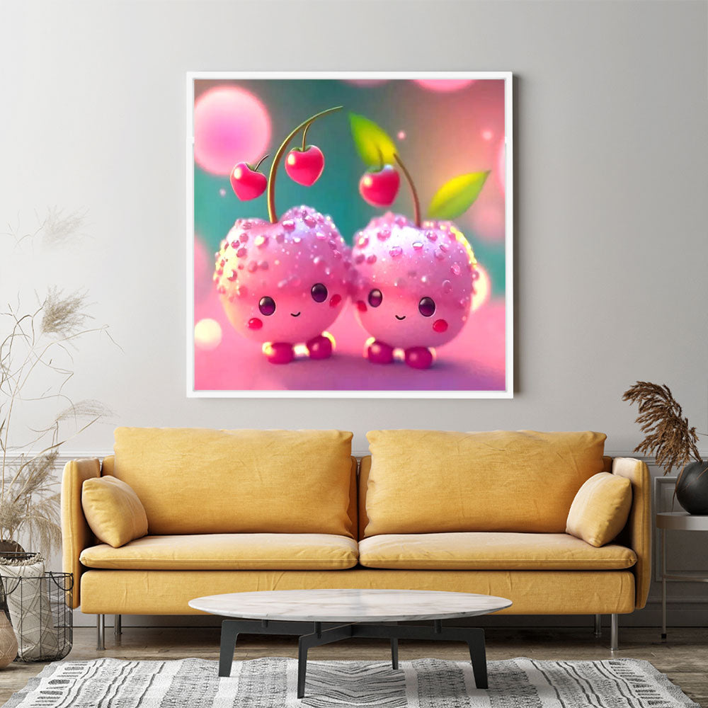 Diamond Painting Wandbild Sweet Cherrys