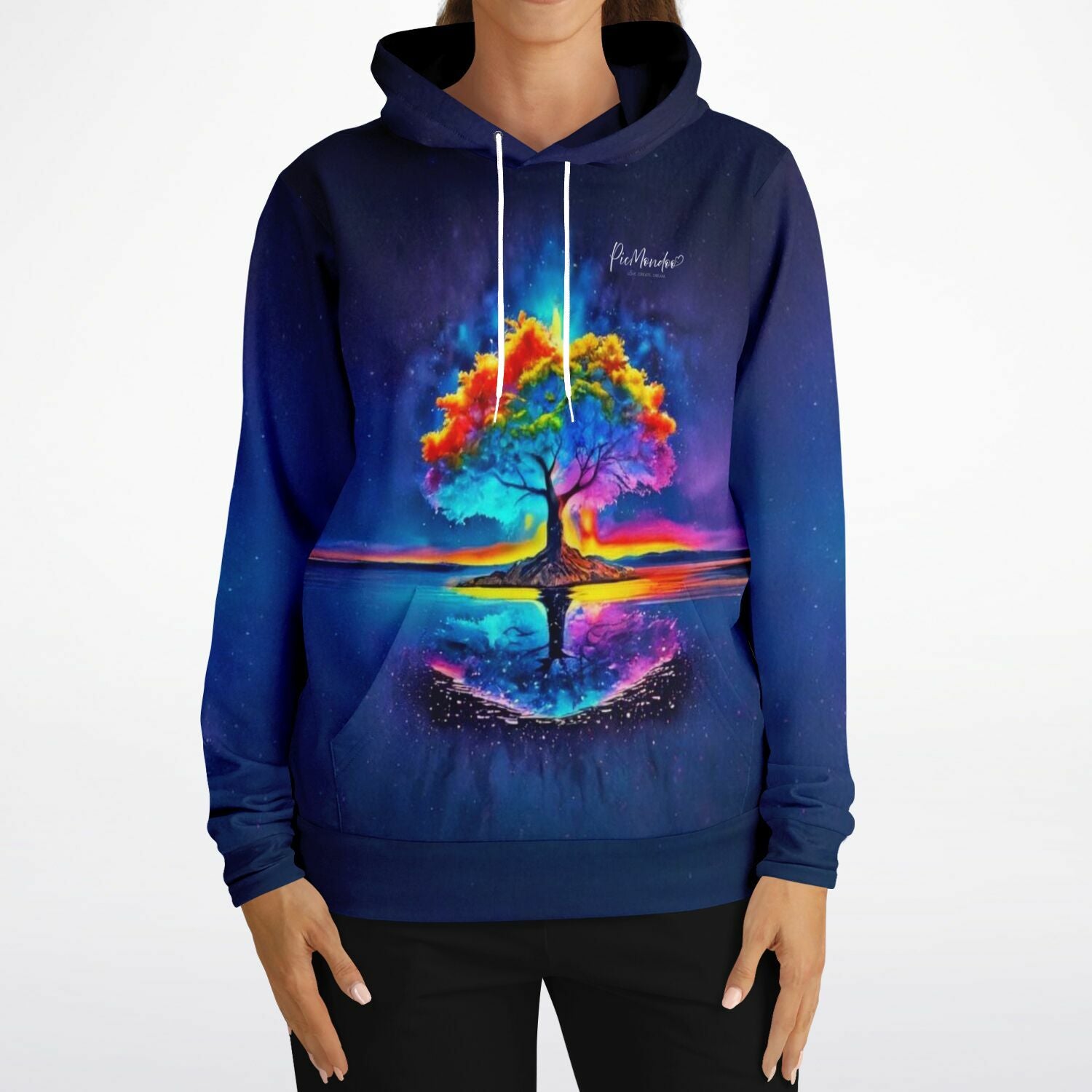 Dreamer Hoodie - 100 Farben Special - Rainbow Tree