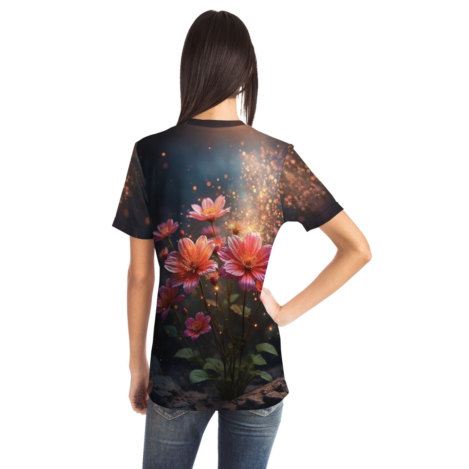 Dreamer T-Shirt - Flower Sparkle