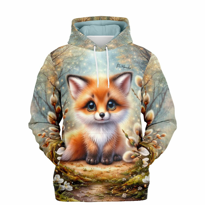 Dreamer Hoodie mit niedlichem Fuchs-Motiv im Stil unserer Diamond Painting und Malen nach Zahlen Kunstwerke