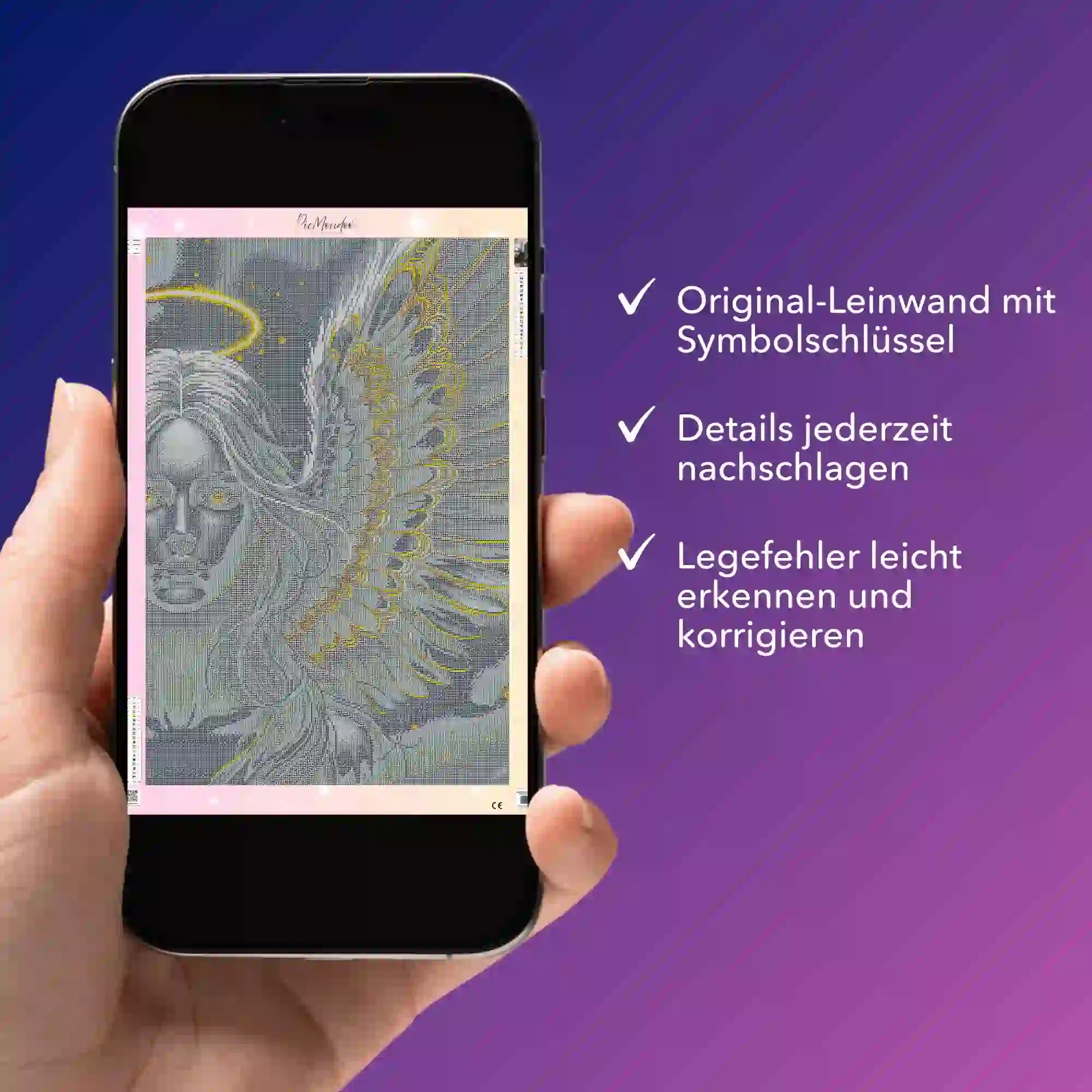 Digitale Bildmappe - Golden Angel