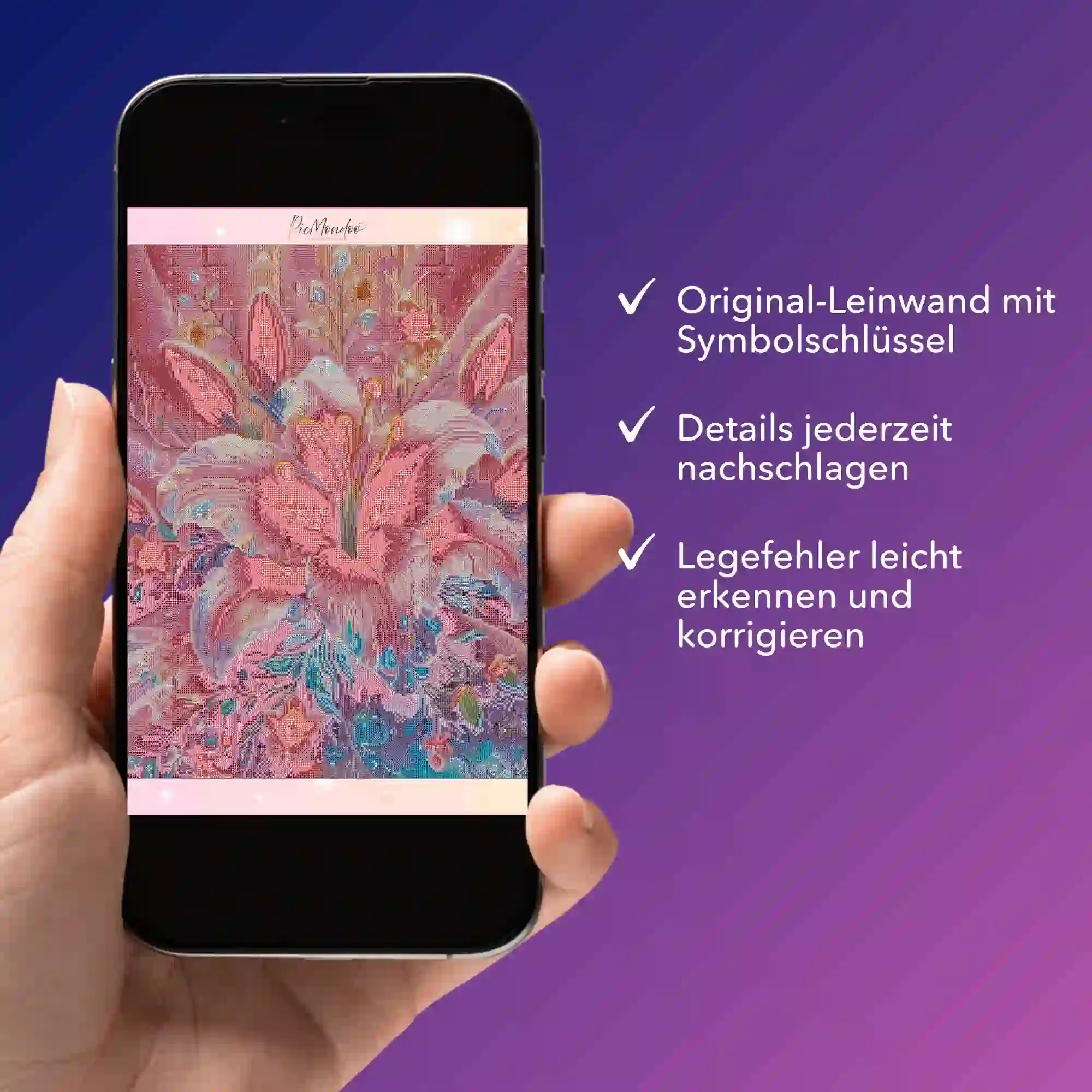 Digitale Bildmappe - Zarte Lilie in rosé