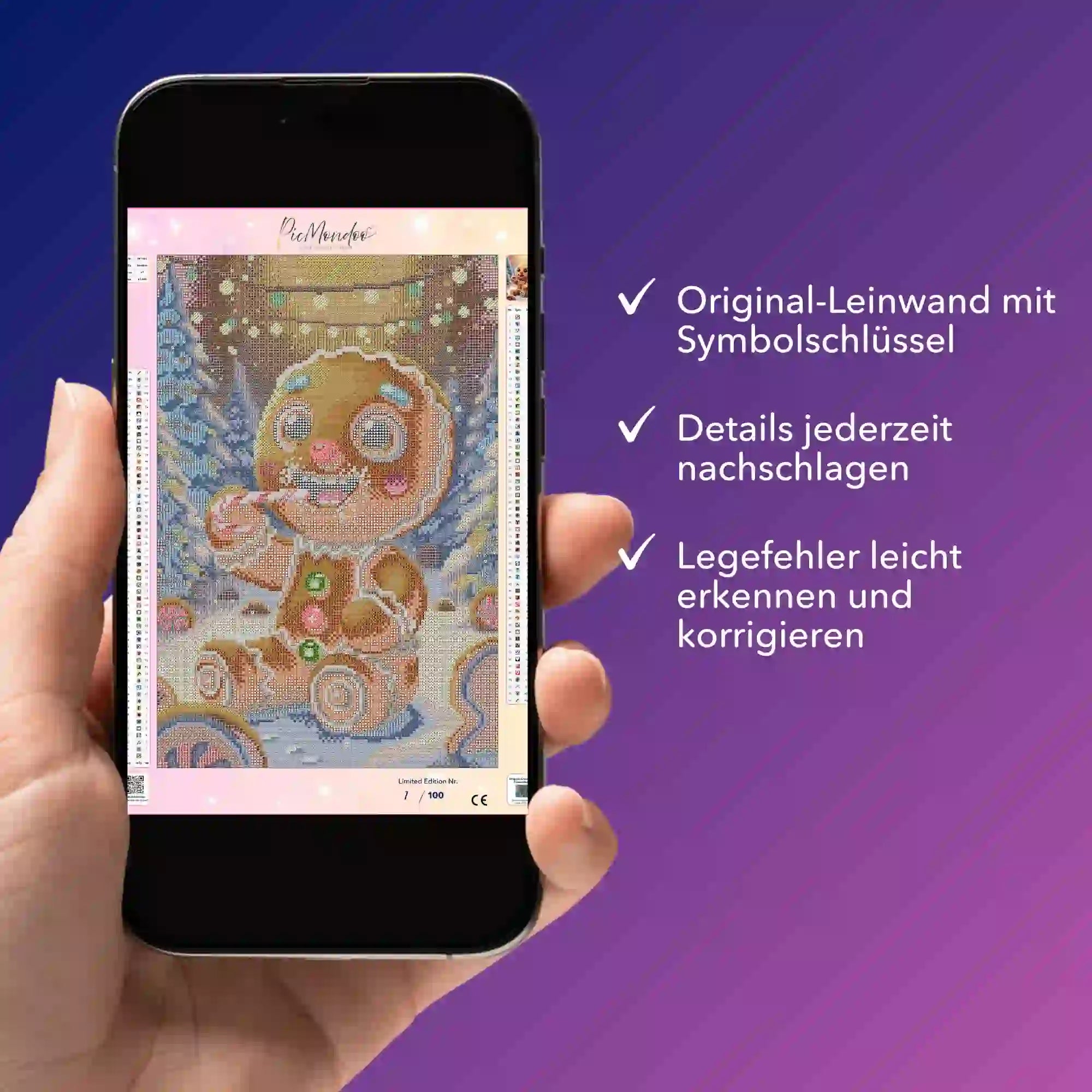 Digitale Bildmappe - Lebkuchenmann "Limited Edition"