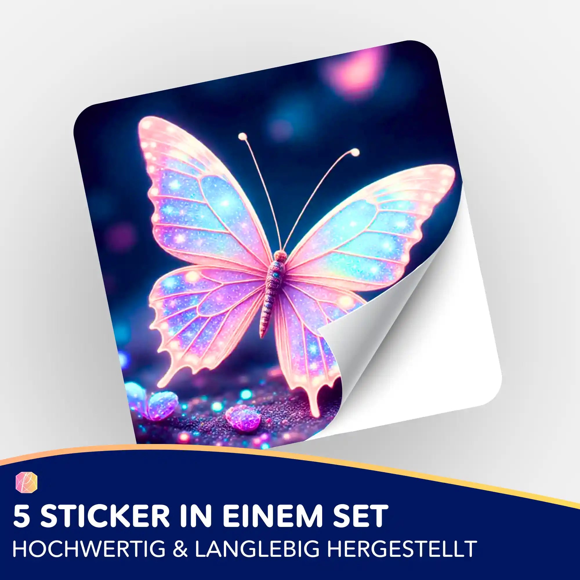 Aufkleber 5er-Set - Lichttänzer