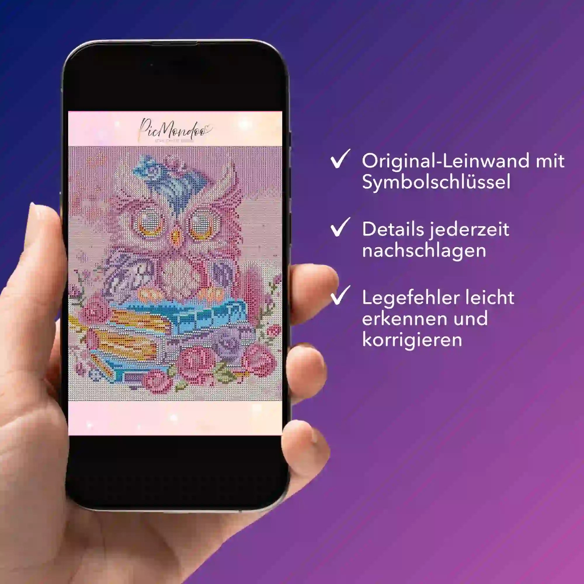 Digitale Bildmappe - Büchereule