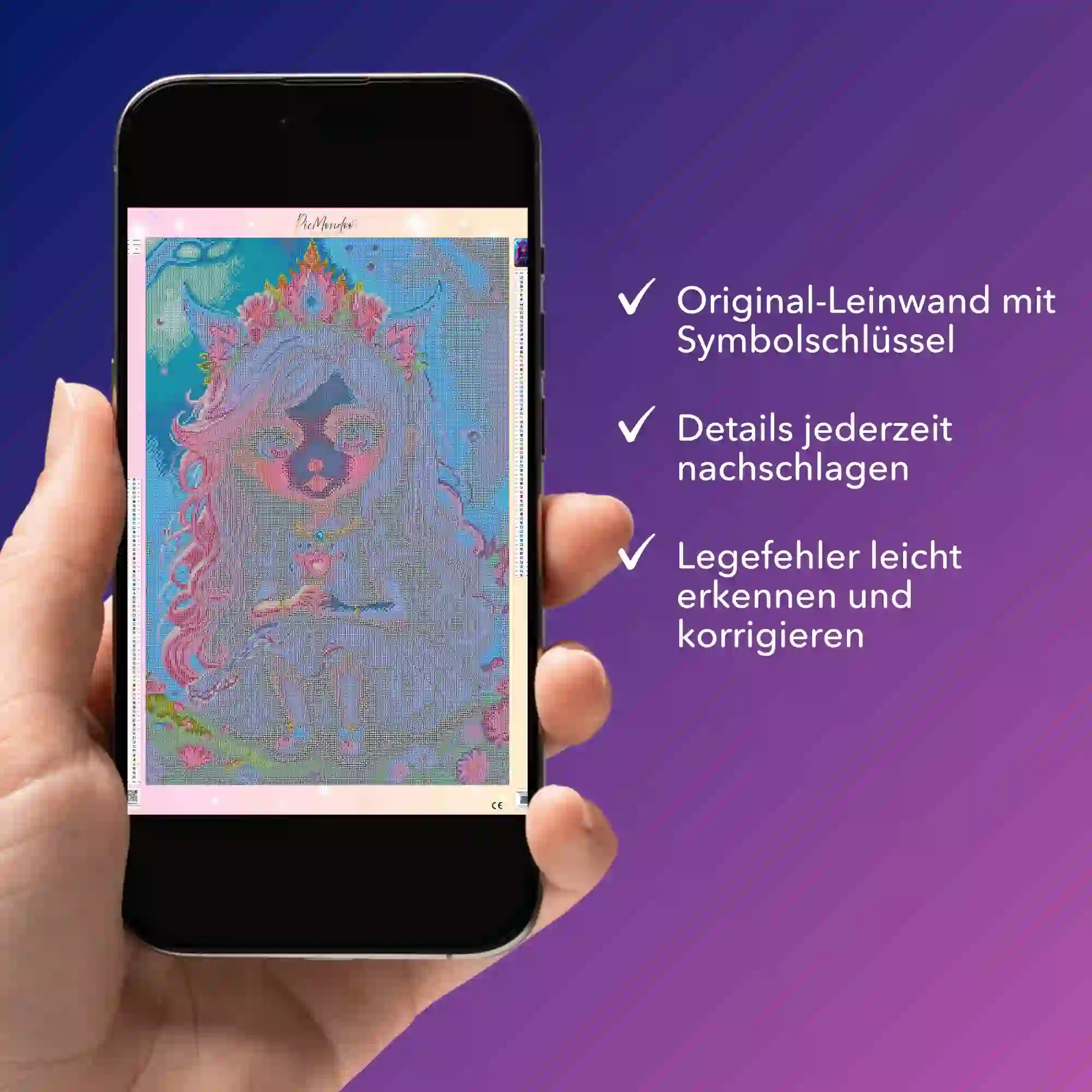 Digitale Bildmappe - Little Violett