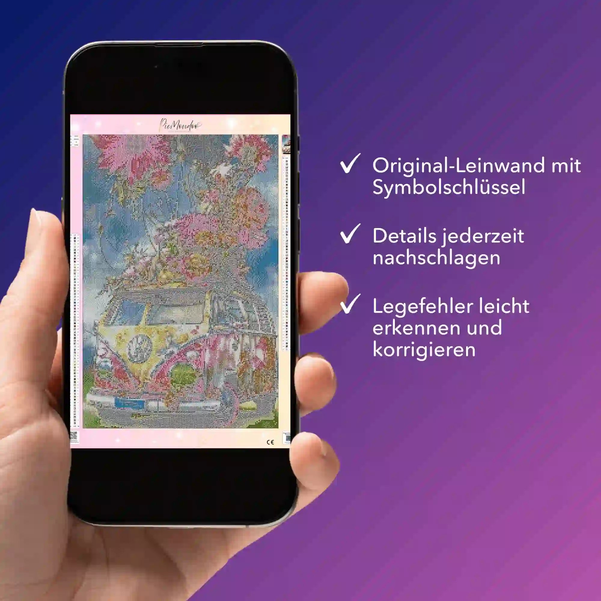 Digitale Bildmappe - Flower Power Bully