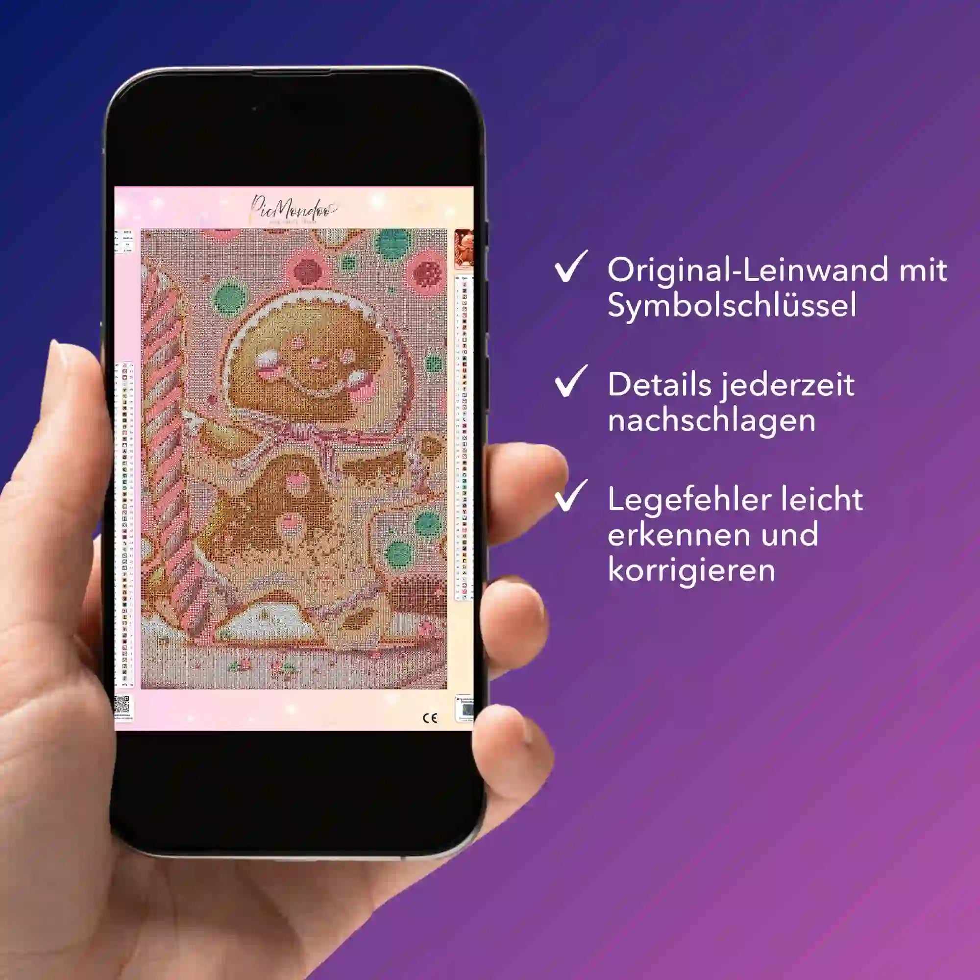 Digitale Bildmappe - Lebkuchenmännchen