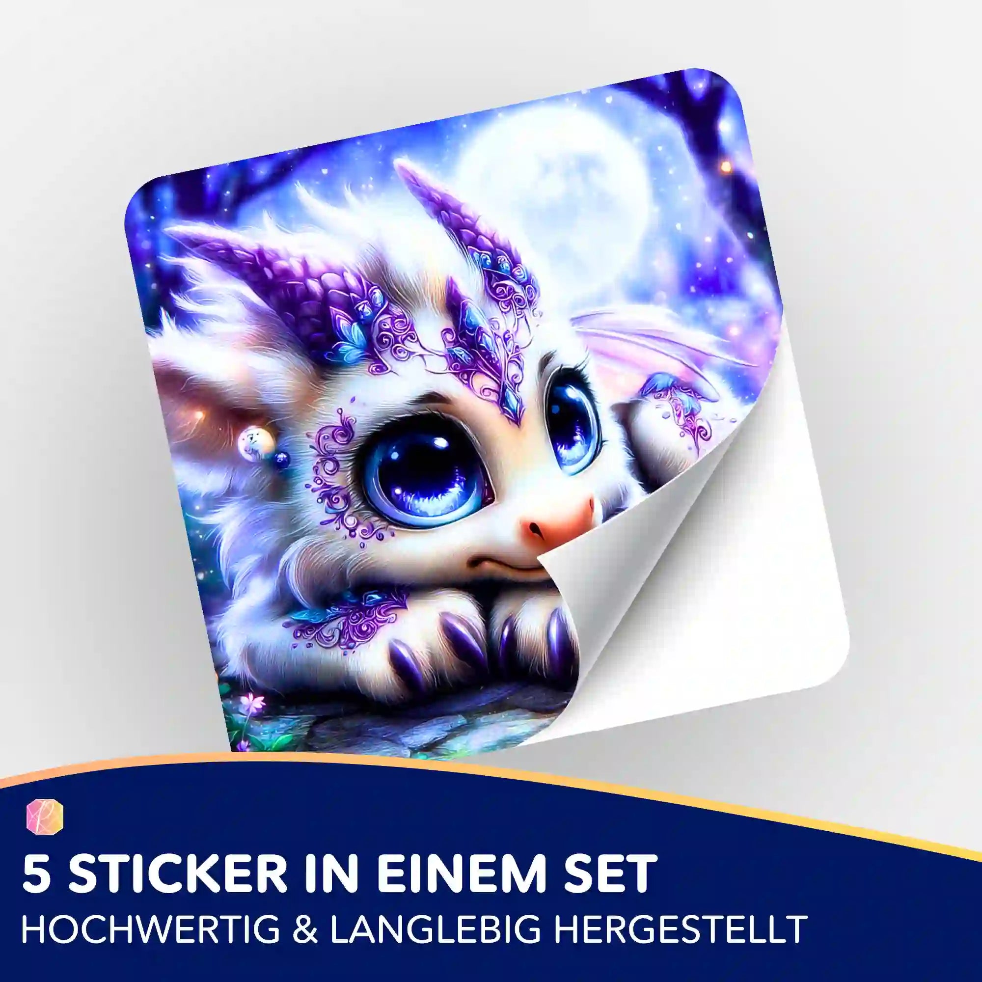 Aufkleber 5er-Set - Lunaris "Limited Edition"