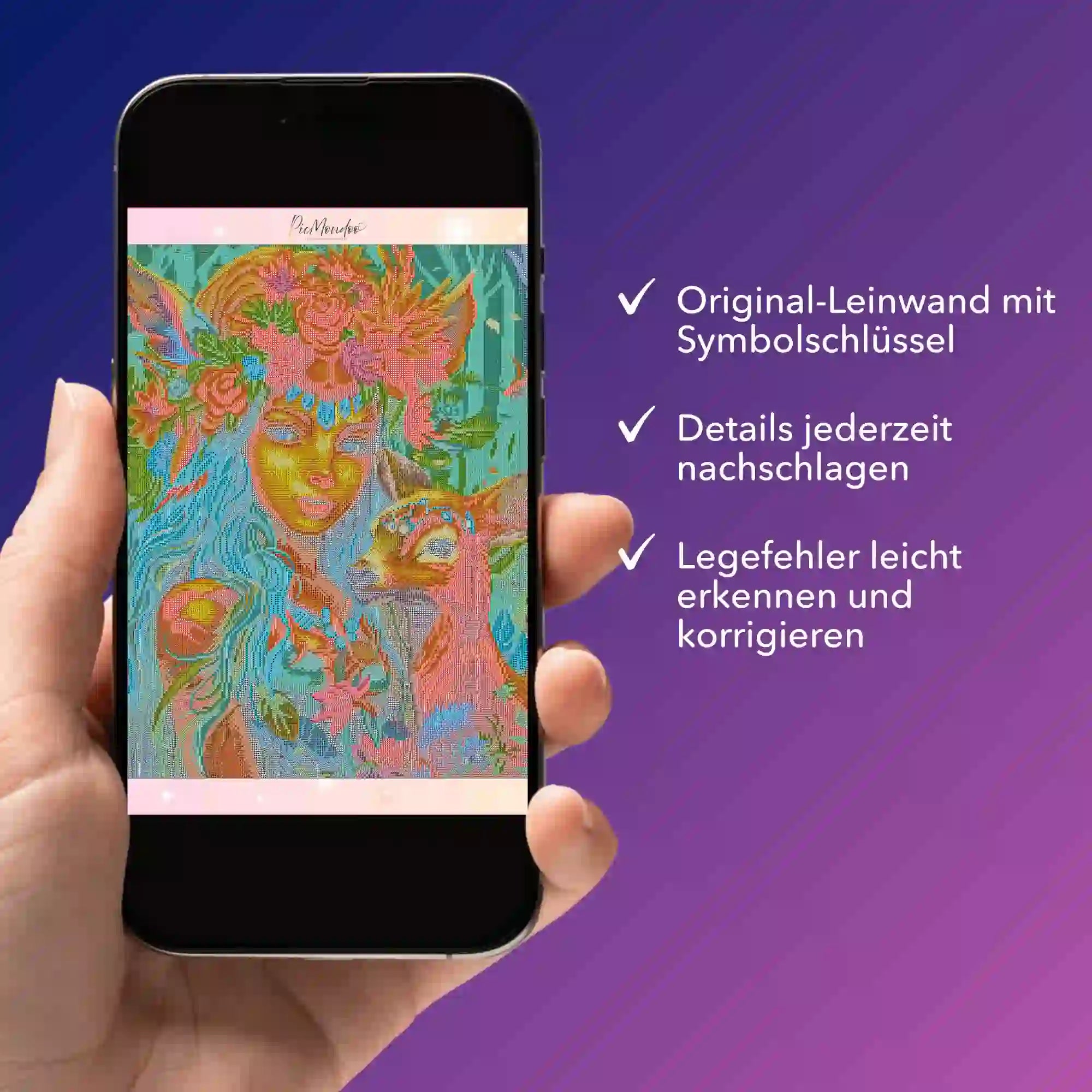 Digitale Bildmappe - Waldmädchen