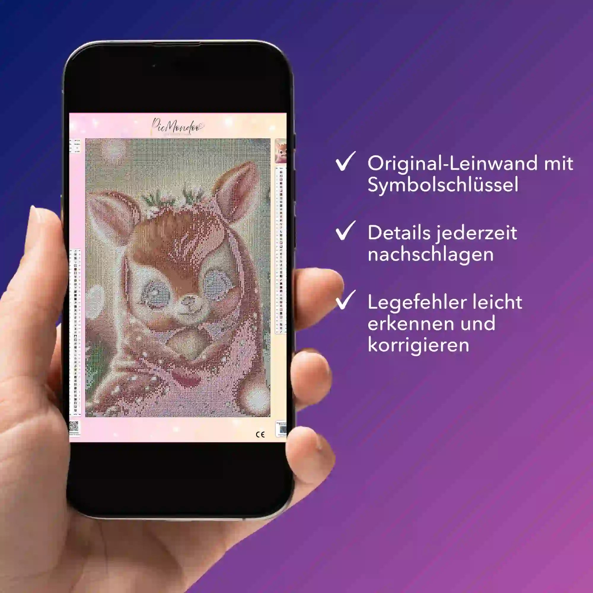 Digitale Bildmappe - Süsses Rehkitz