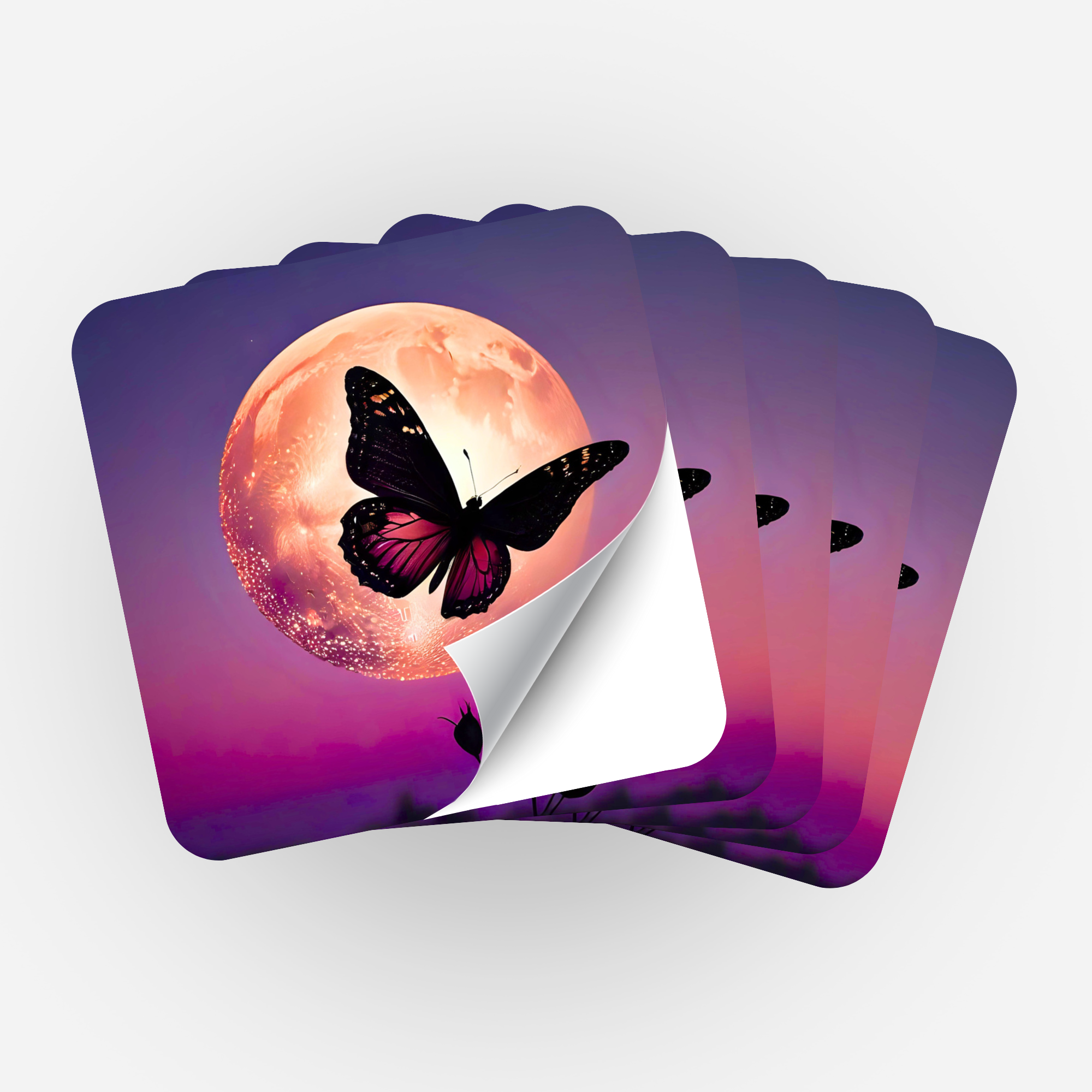 Aufkleber 5er-Set - Nightfly