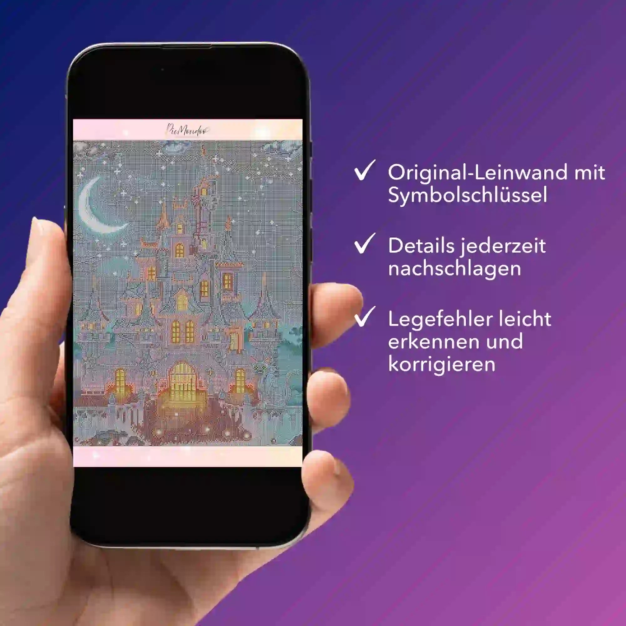 Digitale Bildmappe - Nachtschloss
