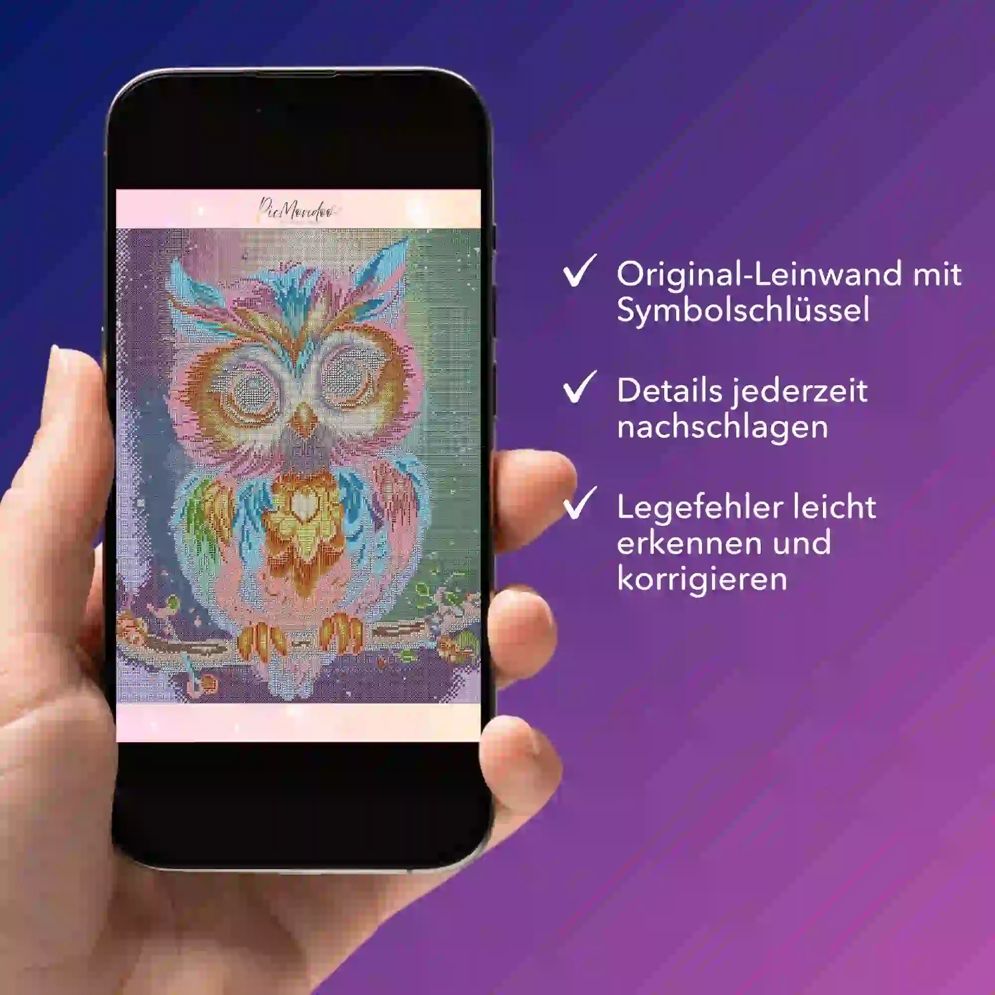 Digitale Bildmappe - Fairydust Special - Eule Fridolin