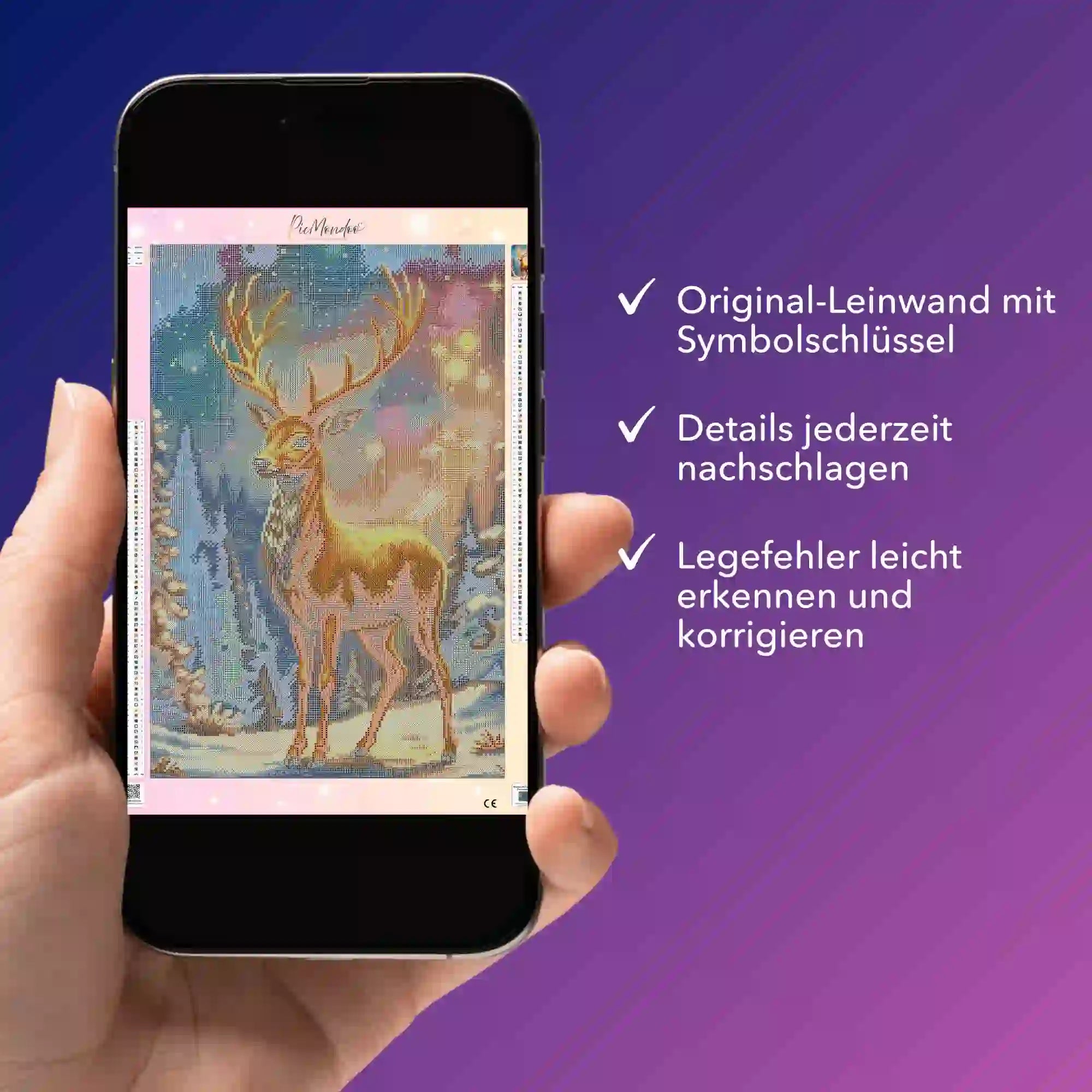 Digitale Bildmappe - Golden Hirsch