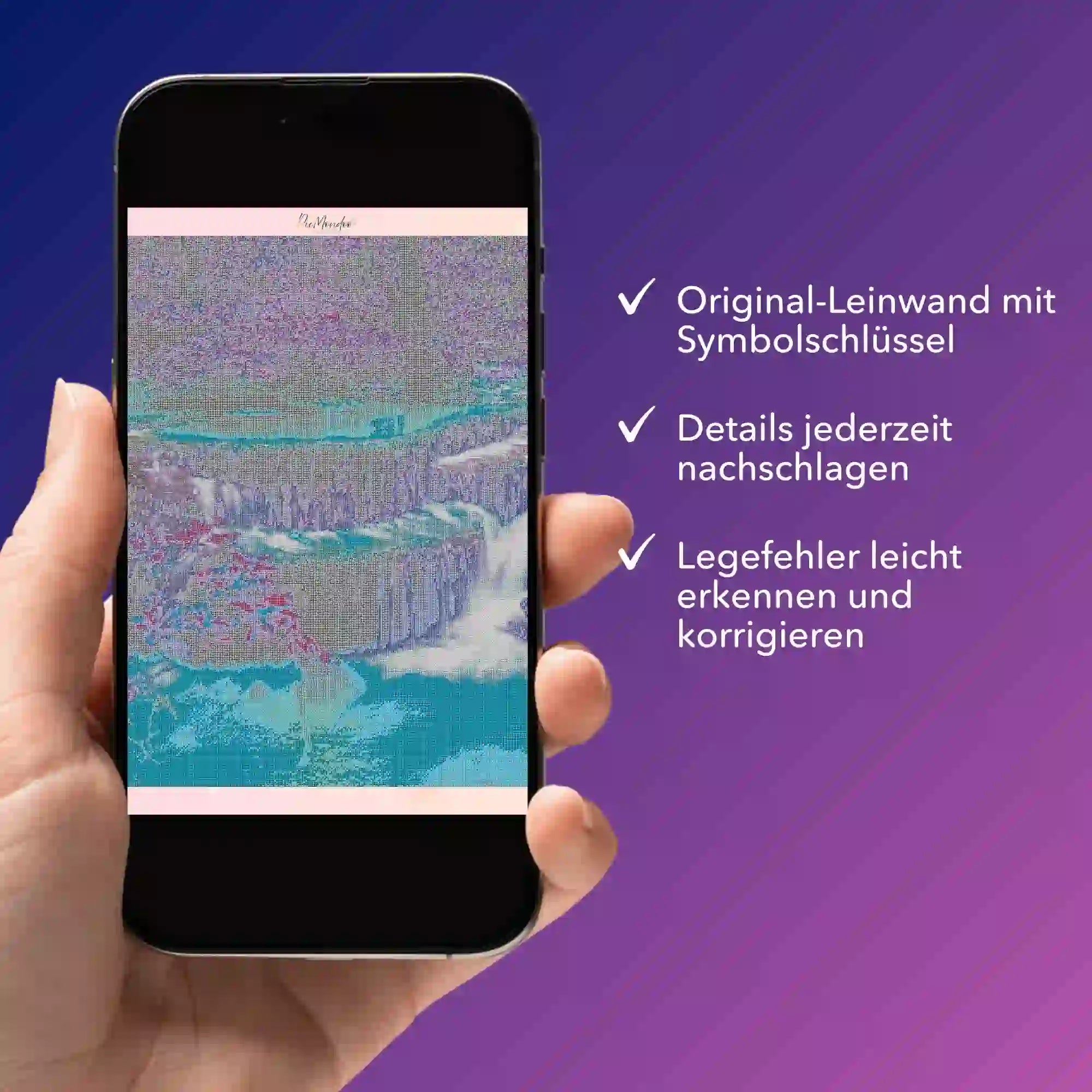 Digitale Bildmappe - Die Ruhe des Wasserfalles