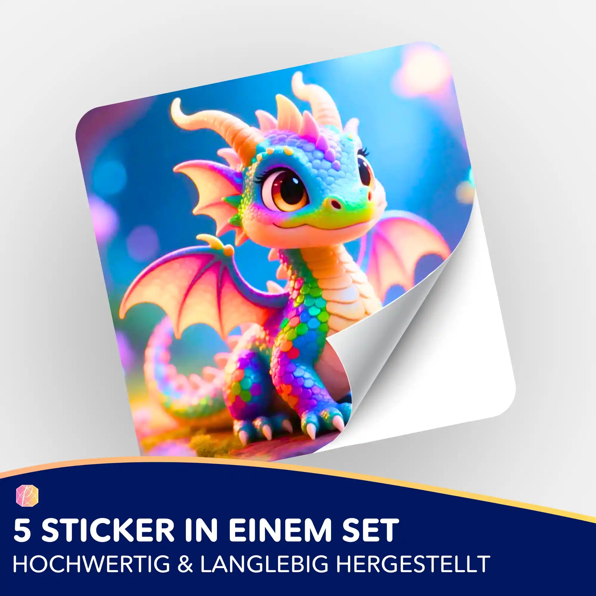 Aufkleber 5er-Set - Rinji