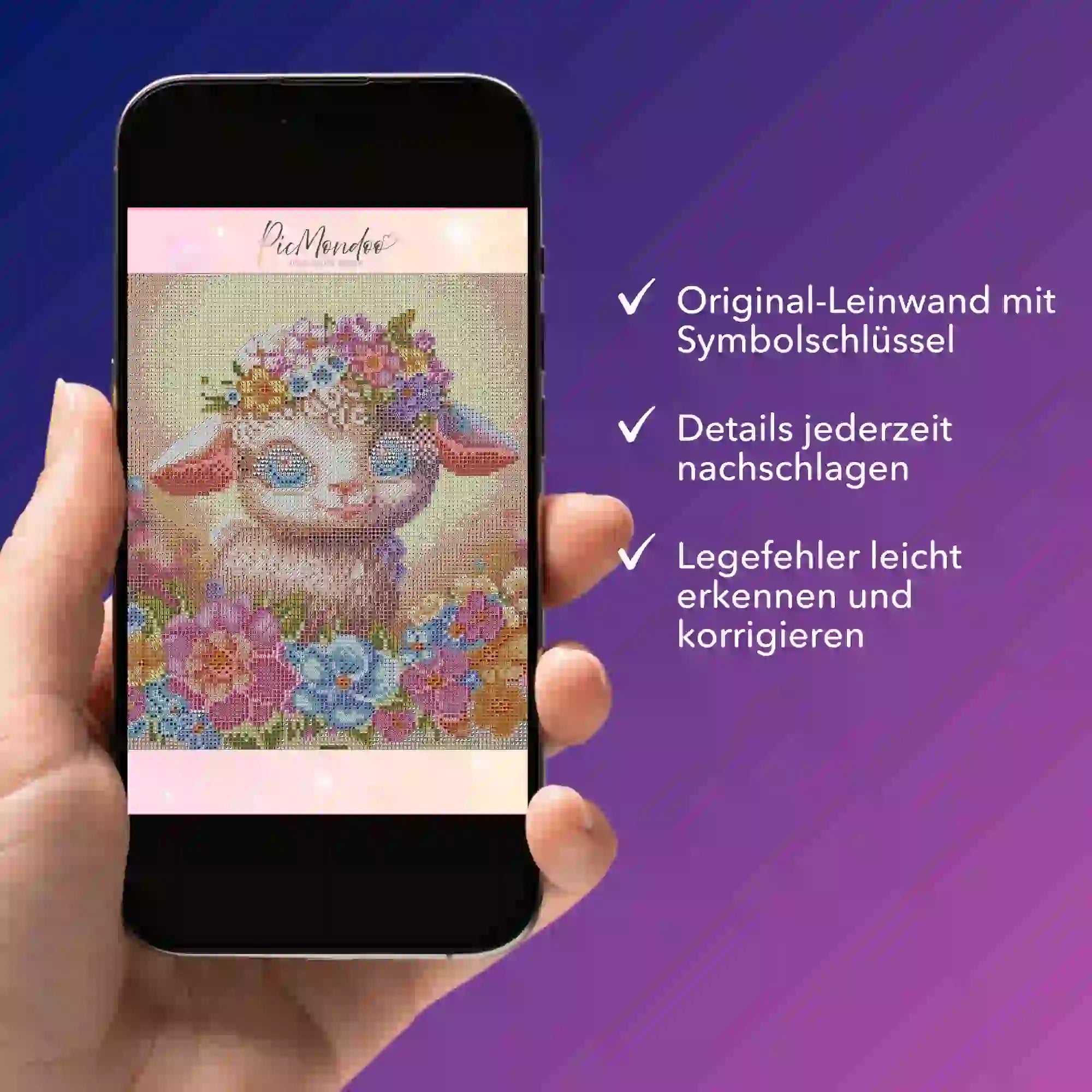 Digitale Bildmappe - Osterlämmchen Lupina