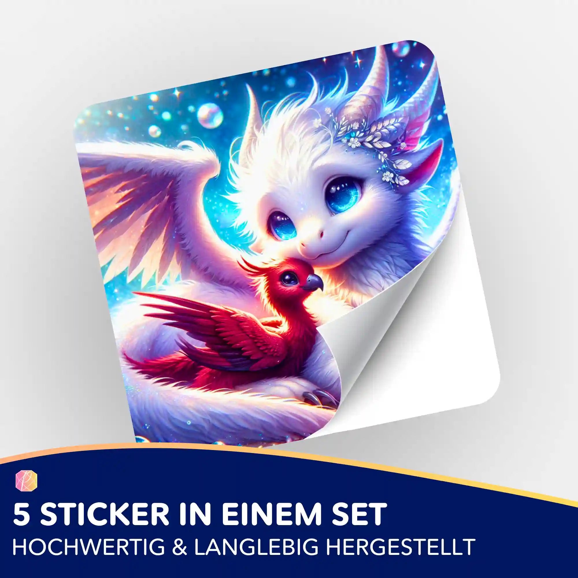 Aufkleber 5er-Set - Astra & Fira