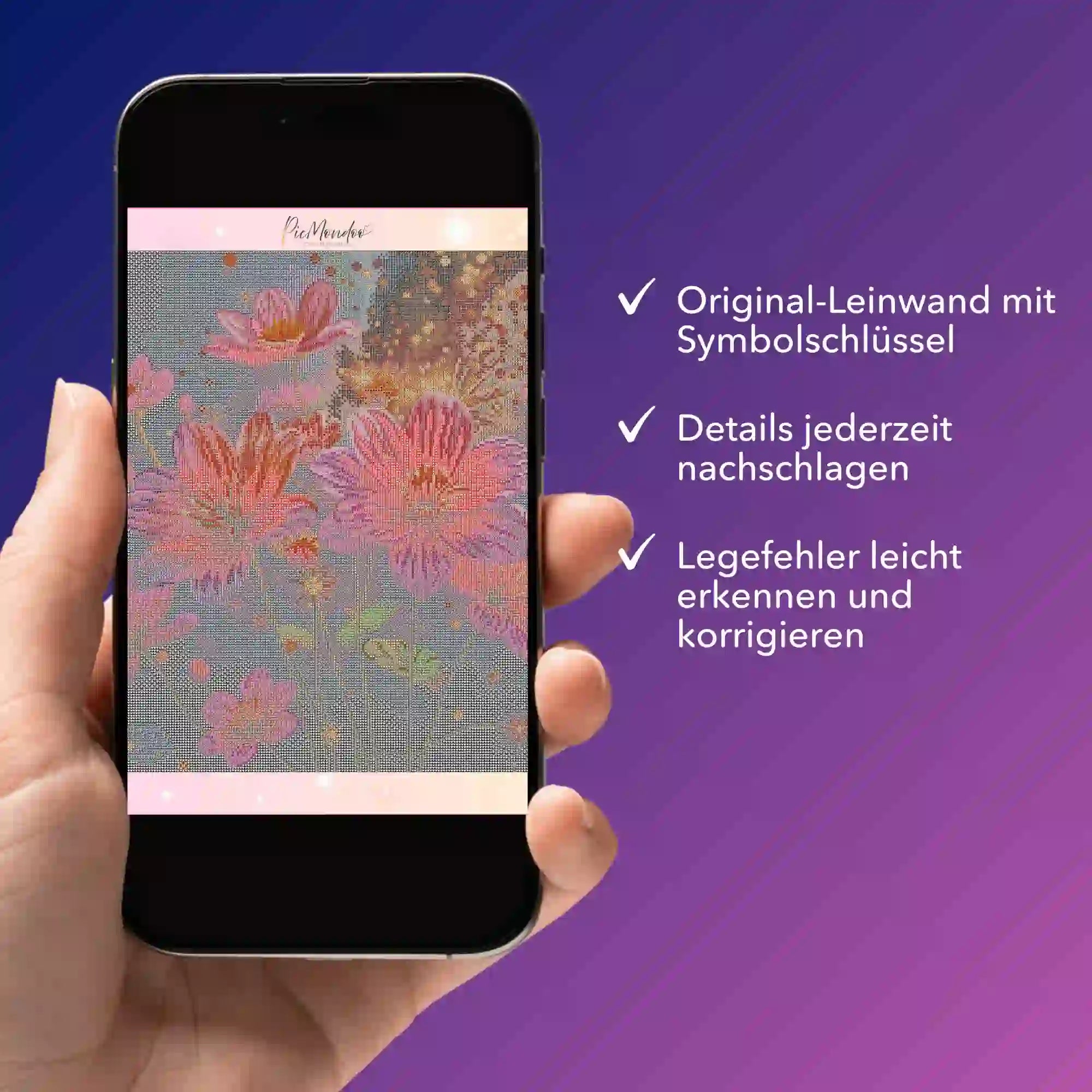 Digitale Bildmappe - Flower Sparkle