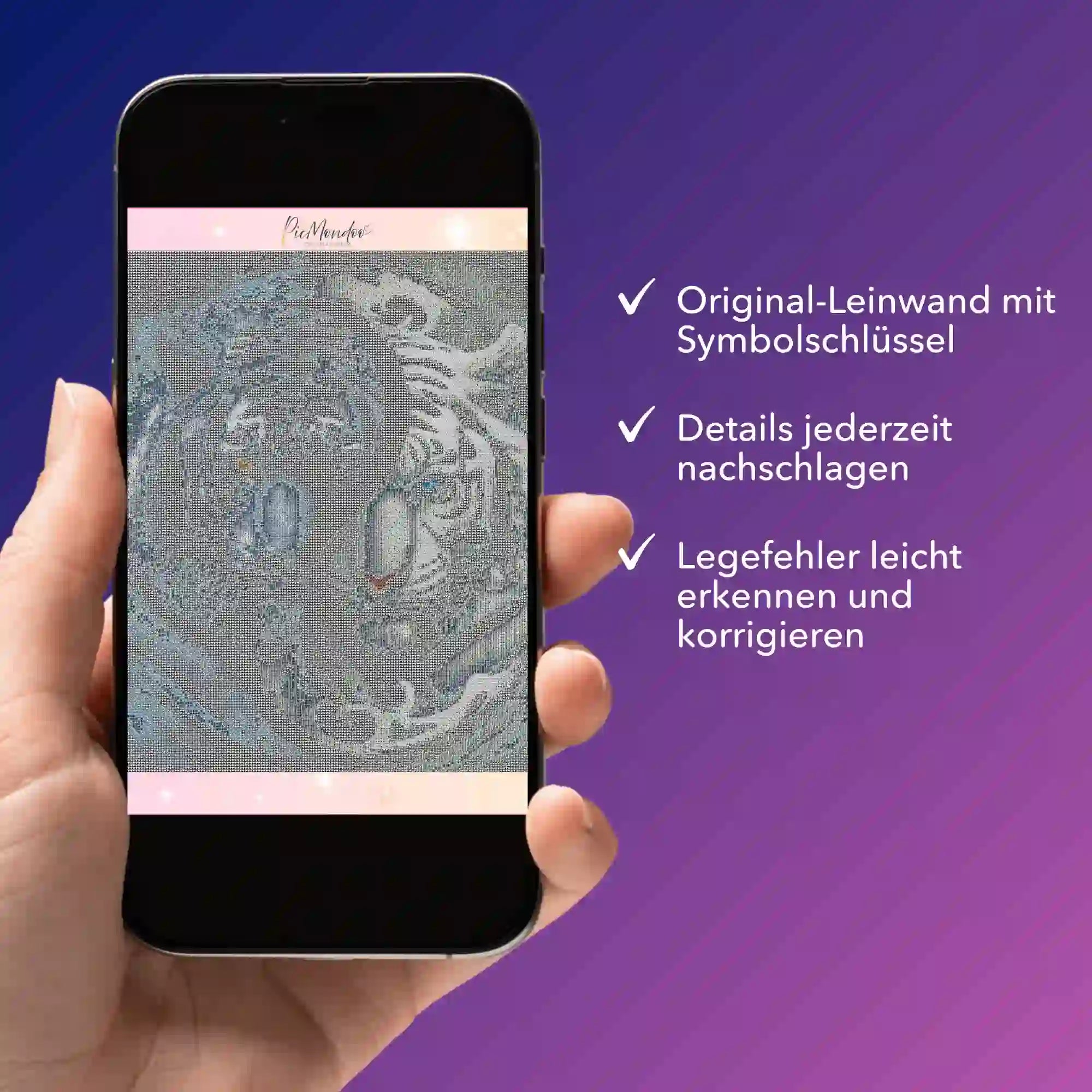 Digitale Bildmappe - Tiger "Ying und Yang"