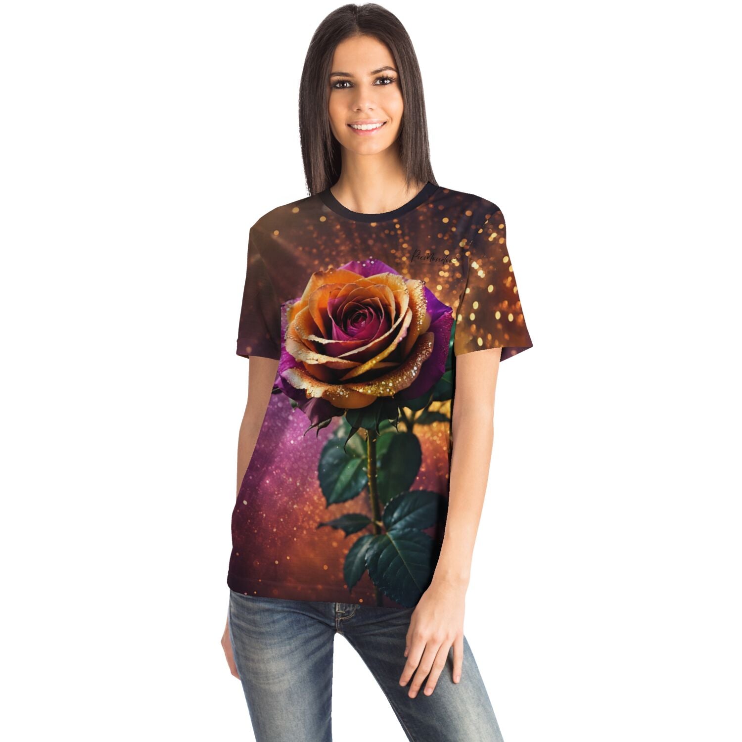 Dreamer T-Shirt - Colorful Rose