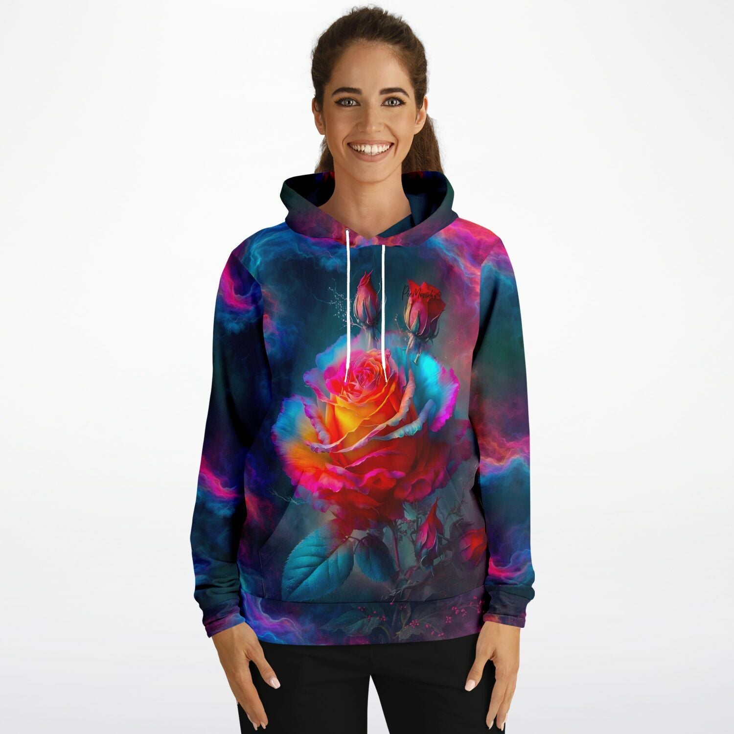Dreamer Hoodie - Zarte Rosenblüte