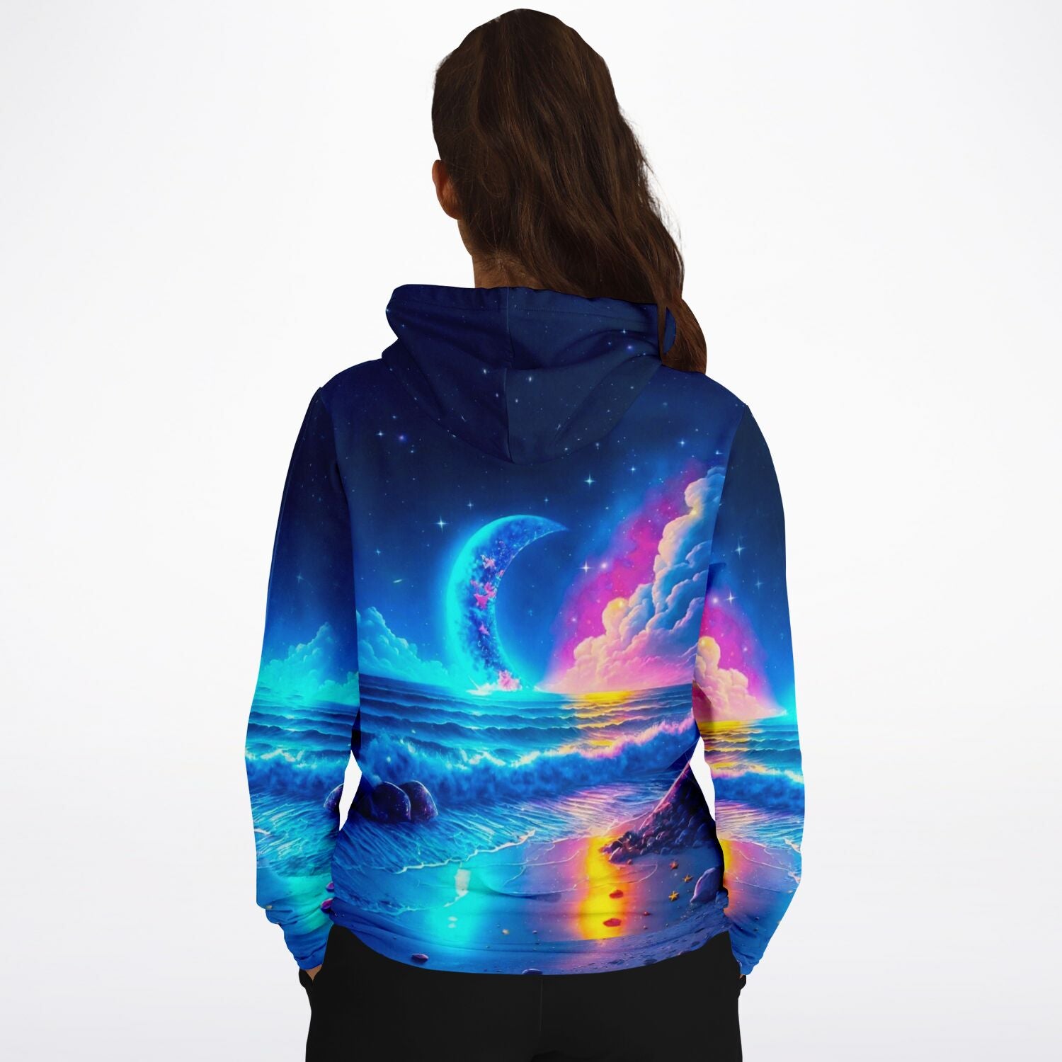 Dreamer Hoodie - AB Special - Strand im Mondschein